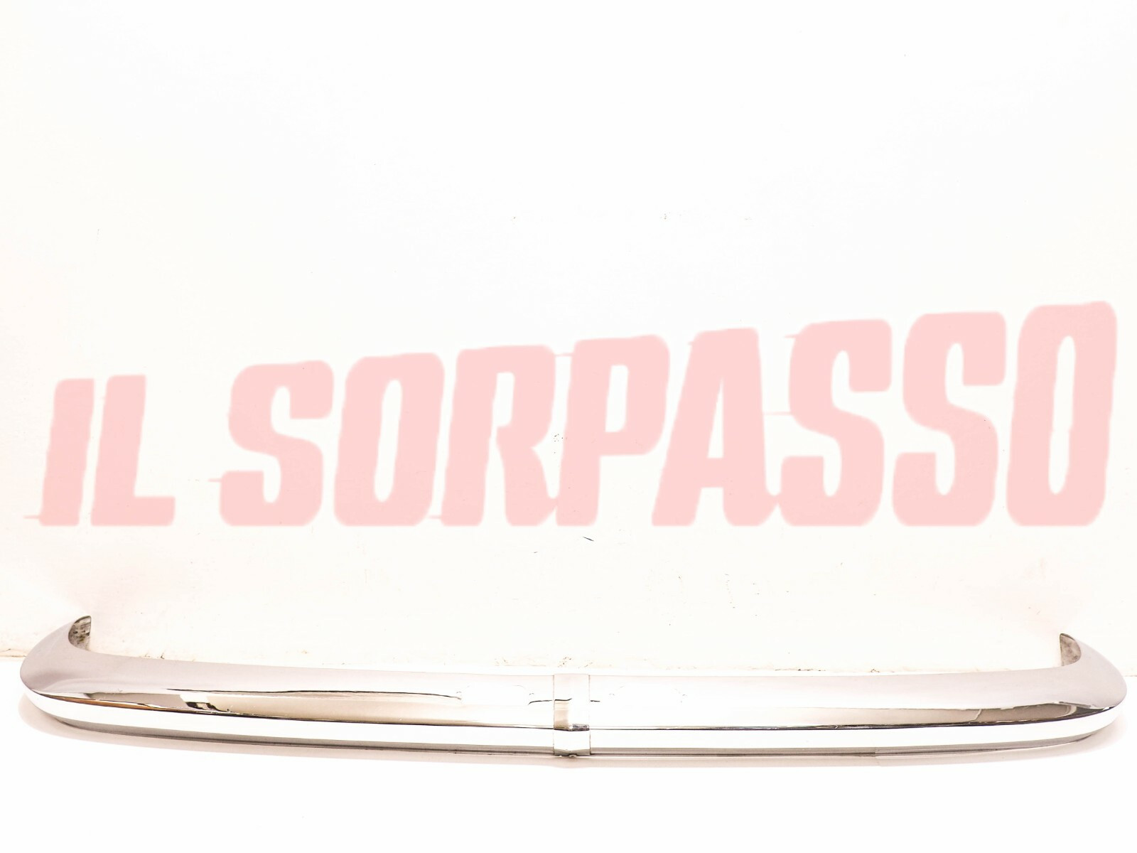 LAMA PARAURTI POSTERIORE MOD. SENZA ROSTRI C/ FORI FANALINI SIMCA 1000 ORIGINALE