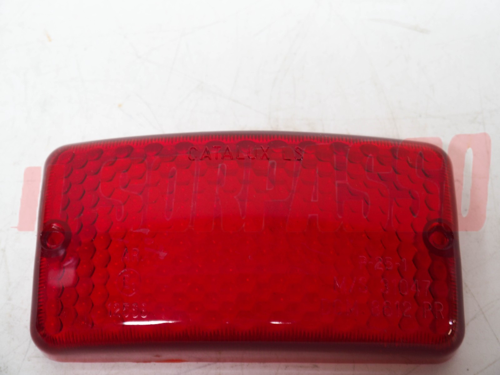 PLASTICA FANALINO RETRO NEBBIA PARAURTI POST.  AUTOBIANCHI A112 127 128 CATALUX