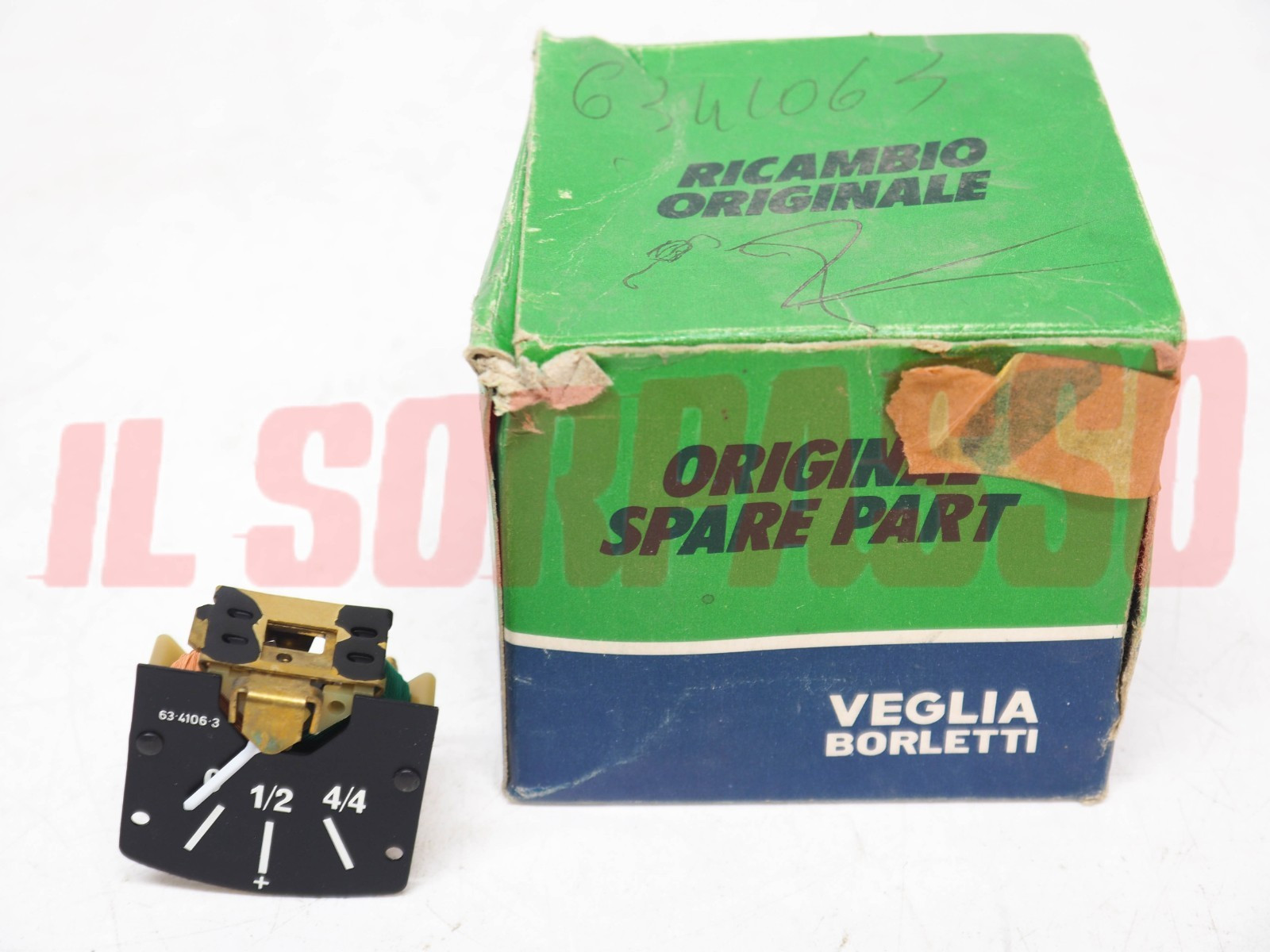 STRUMENTO INDICATORE BENZINA CRUSCOTTO FIAT 126 + PERSONAL ORIGINALE VEGLIA