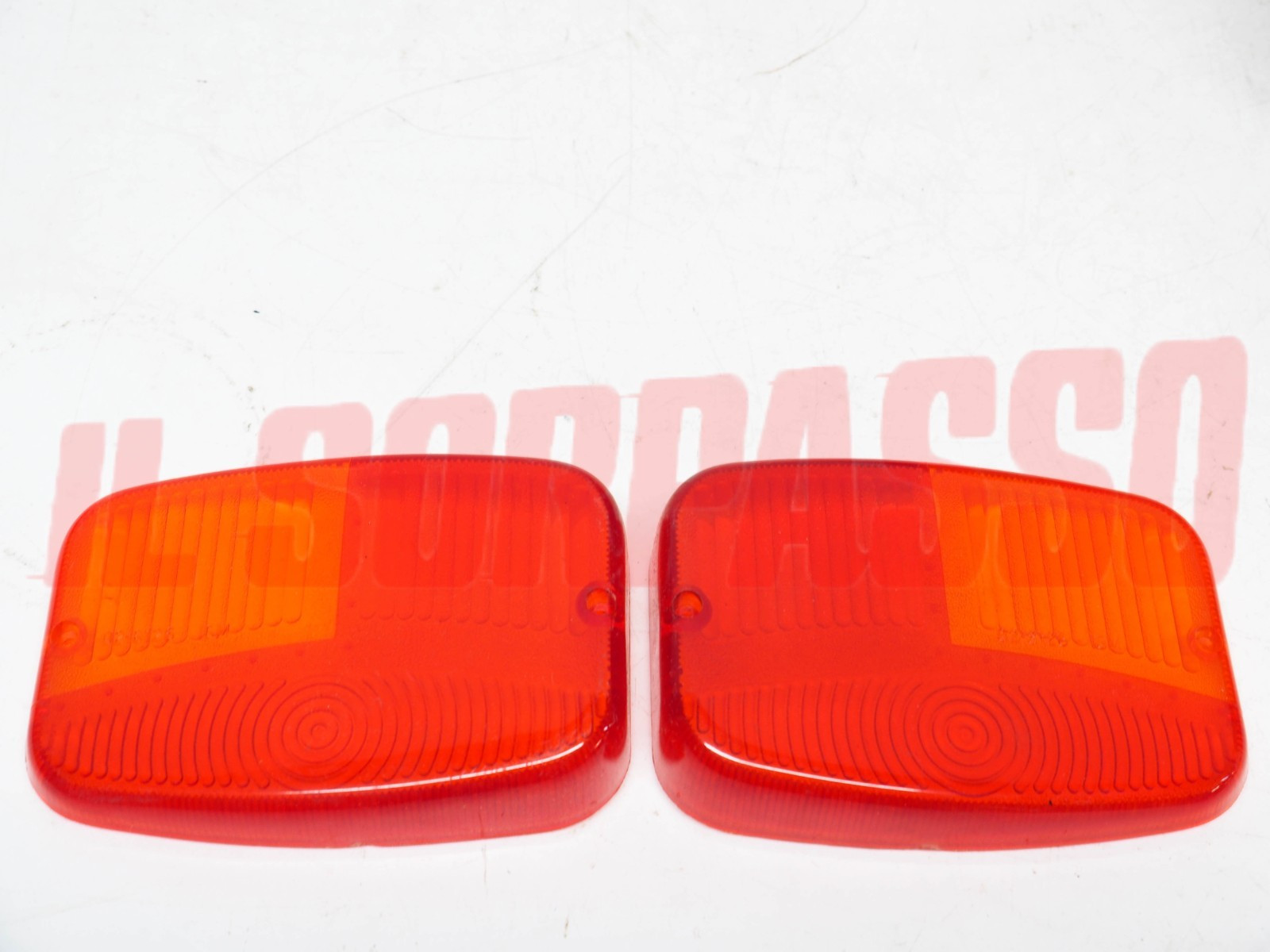 PLASTICHE FANALI FARI POSTERIORI DESTRO + SINISTRO APE AB1 - 2 AC1 2 3 4  NOS