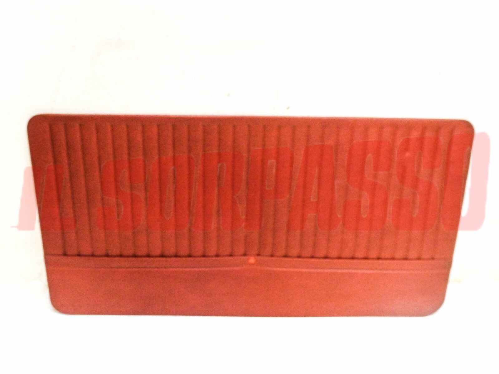 PANNELLO PORTA SINISTRO AUTOBIANCHI A112 1 2 3 SERIE ORIGINALE ROSSO