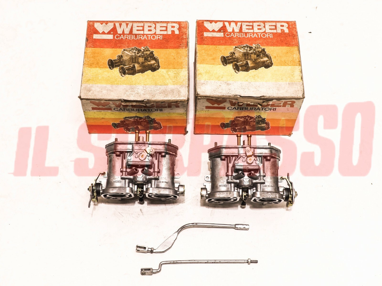 CARBURATORI WEBER 36 IDF 52 2L / 53 2M ALFA ROMEO 33 QUADRIFOGLIO ORIGINALI NOS