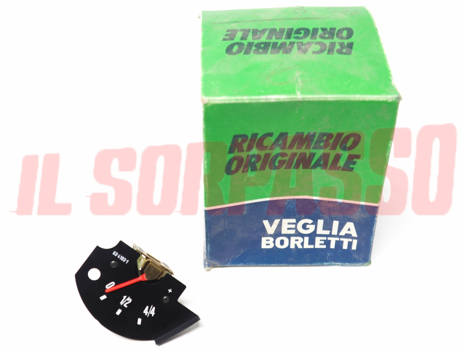 STRUMENTO INDICATORE BENZINA CRUSCOTTO FIAT 127 SPECIAL ORIGINALE VEGLIA
