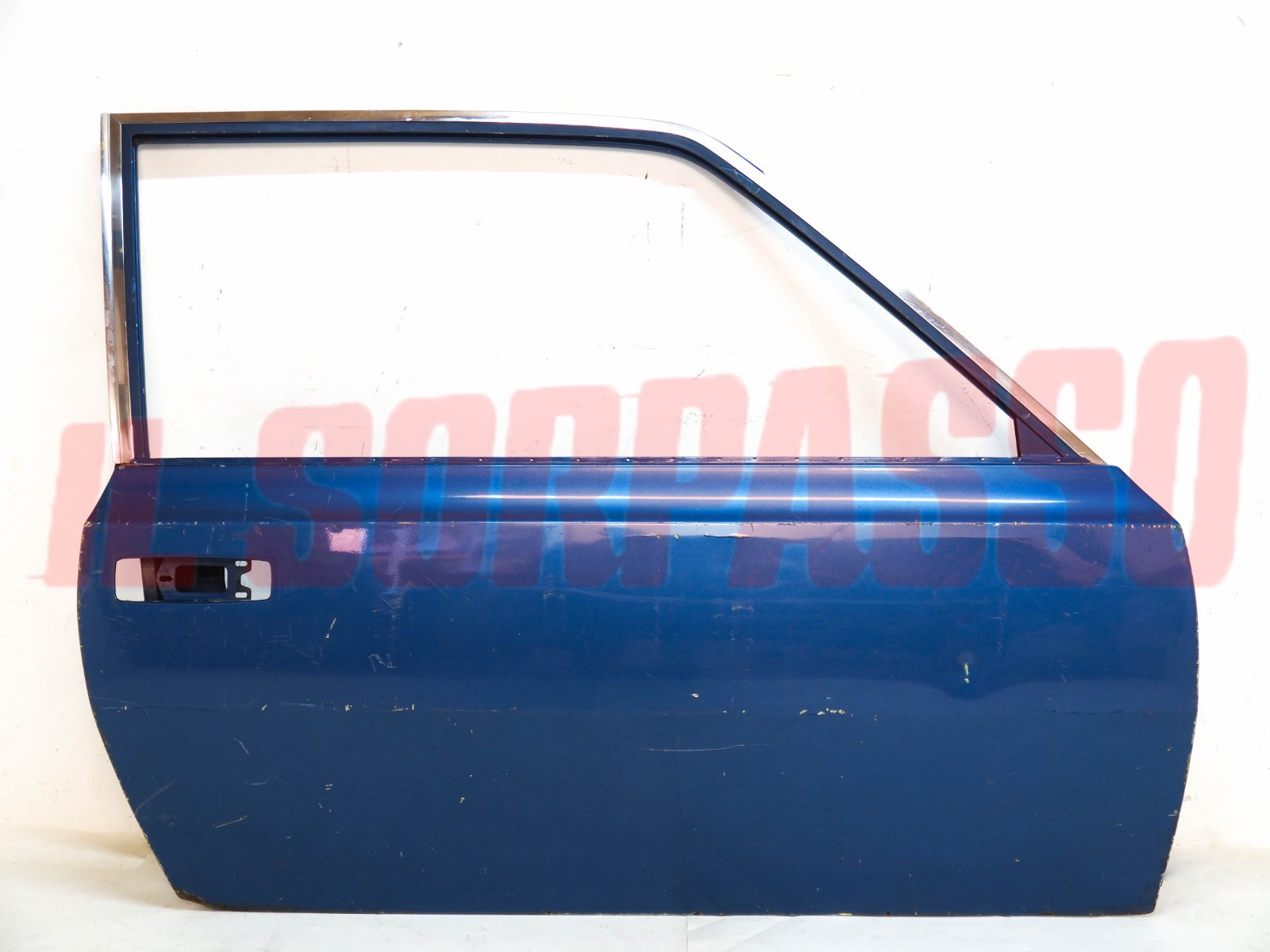 PORTA PORTIERA DESTRA + MODANATURA SUPERIORE FIAT 130 COUPE ORIGINALE