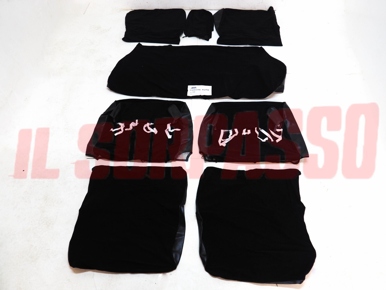 FODERE COPRI SEDILI ANTERIORI POSTERIORI ALFA ROMEO GIULIA NUOVA SUPER VELLUTO