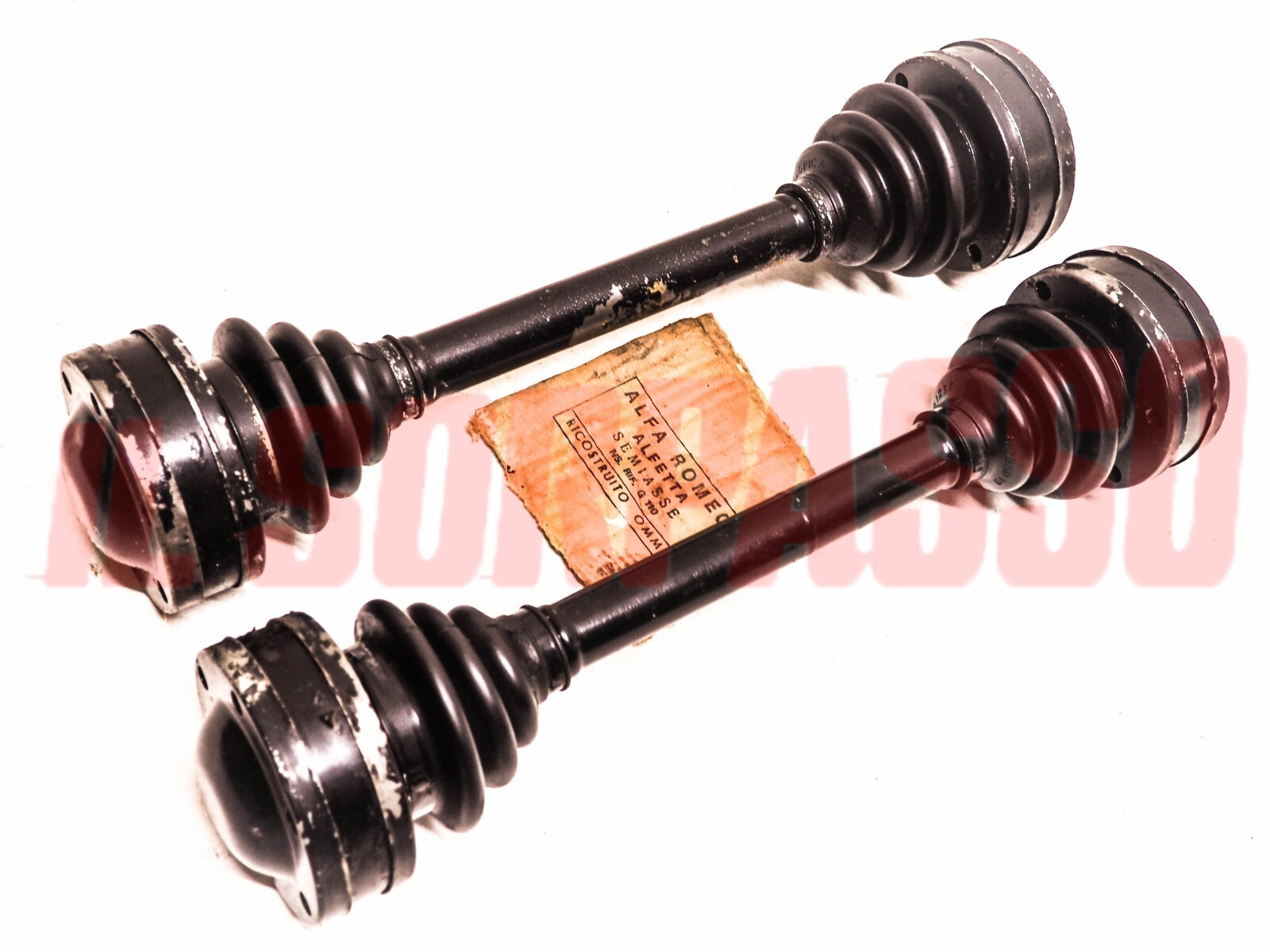 SEMIASSI COMPLETI ALFA ROMEO ALFETTA BERLINA GT GTV ORIGINALI LUNGHEZZA 40 CM