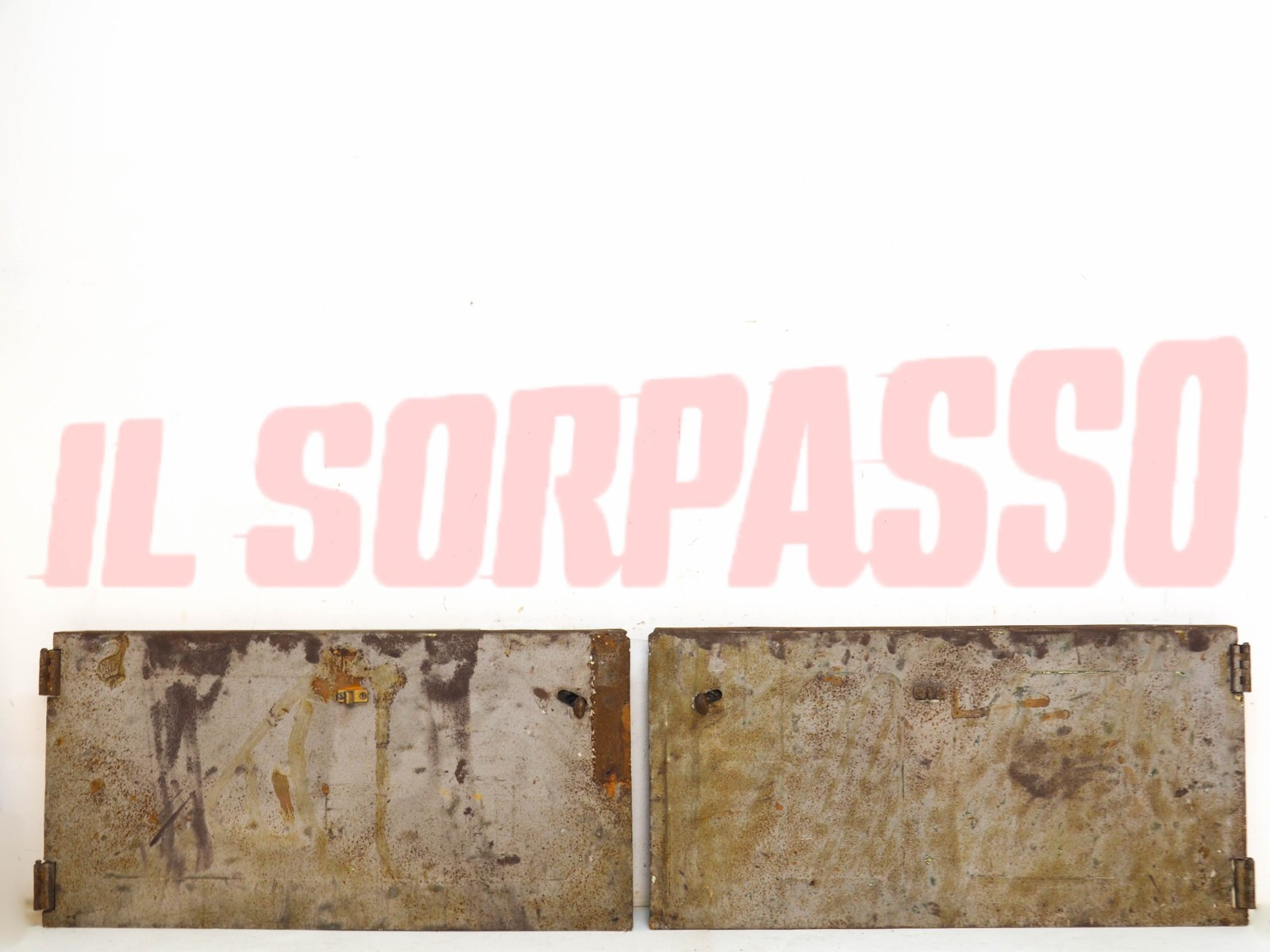 PORTA DESTRA + SINISTRA+ SERRATURE FIAT CAMPAGNOLA AR 51 55 59 ORIGINALI