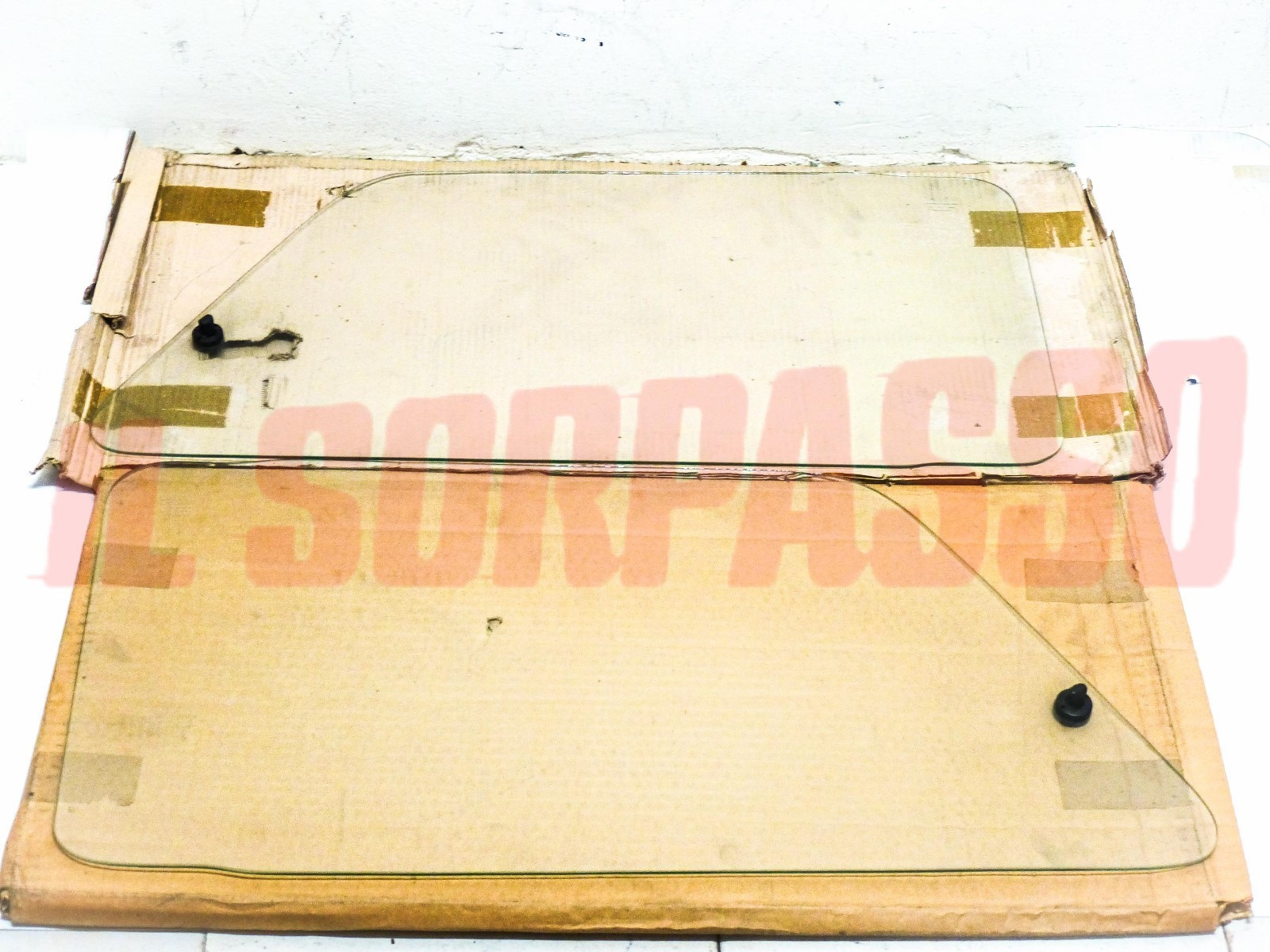 VETRI LATERALI APRIBILI VOLETTI DESTRO SINISTRO AUTOBIANCHI A112 ABARTH MOD. 78