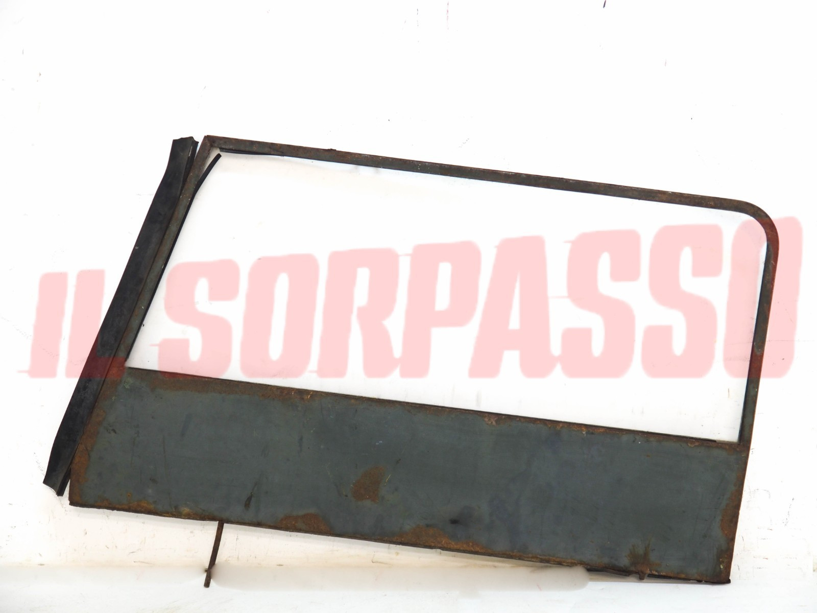 TELAIO SUPERIORE PORTA SINISTRA VETRO FIAT CAMPAGNOLA AR 51 55 59 ORIGINALE