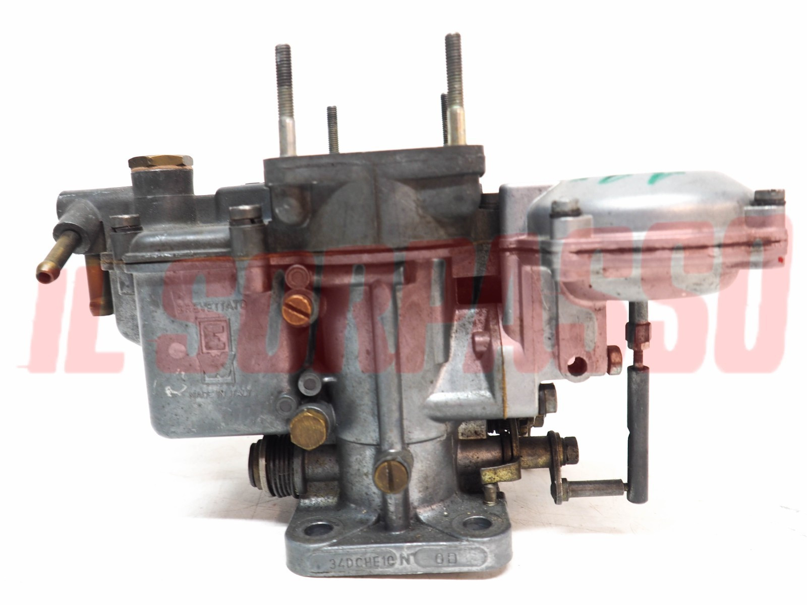CARBURATORE WEBER 34 DCHE 10 FIAT 1500 124 SPORT SPIDER 125 SPECIAL REVISIONATO