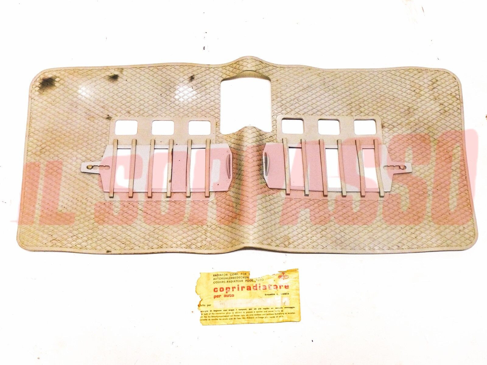 MASCHERINA COPRI RADIATORE MP GRIGLIA FIAT 241 FURGONE  GRIGIA ACCESSORIO