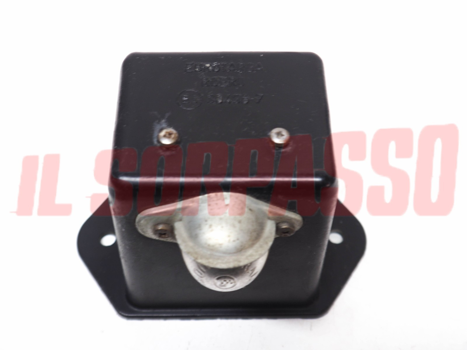 FANALINO TARGA IN ALLUMINIO EUROTARGA ROERO AUTOCARRI RIMORCHI TRATTORI ANNI 60