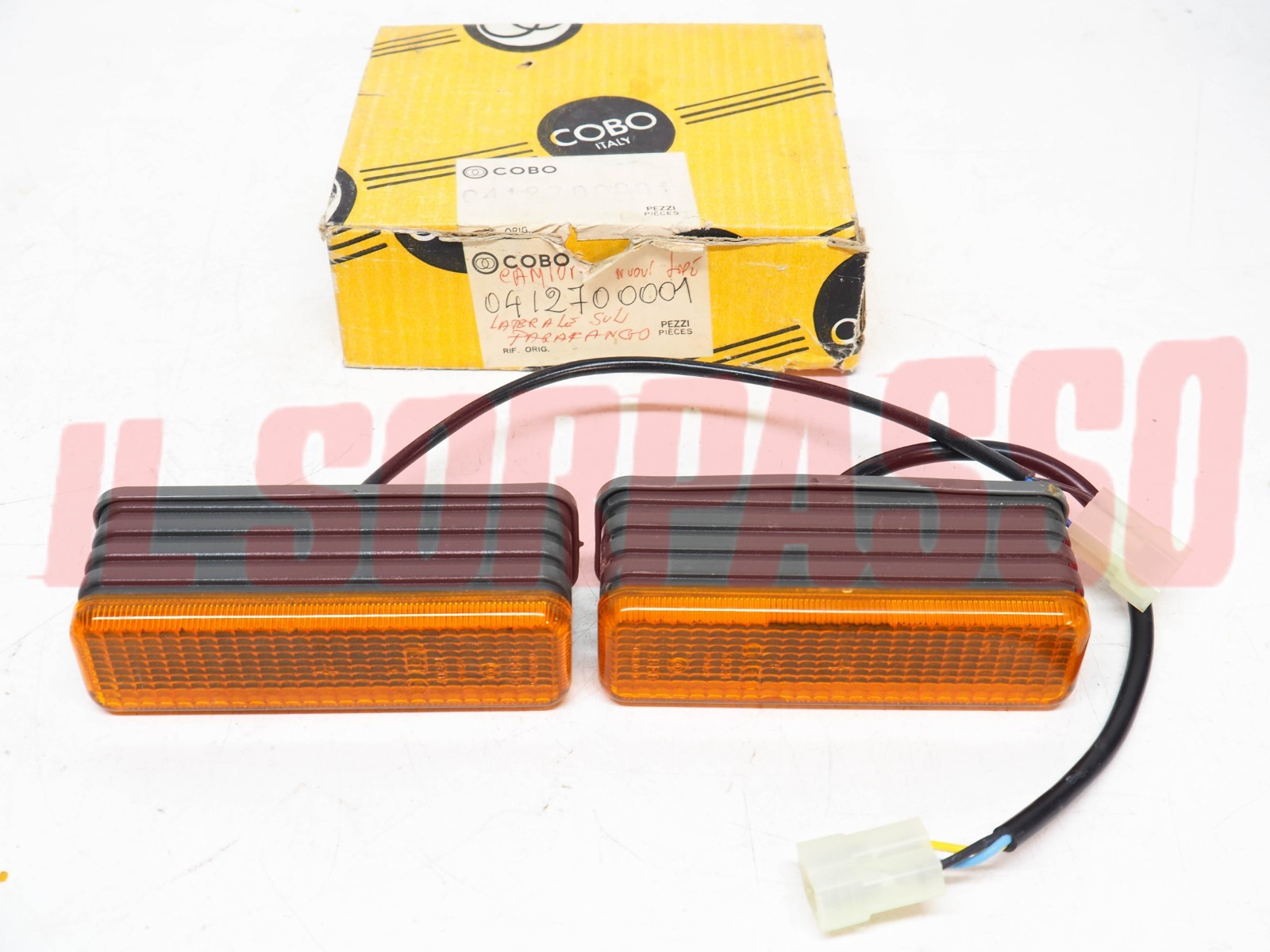 FANALINI FRECCE LATERALI AUTOCARRO FIAT IVECO 115 135 145 ORIGINALI COBO