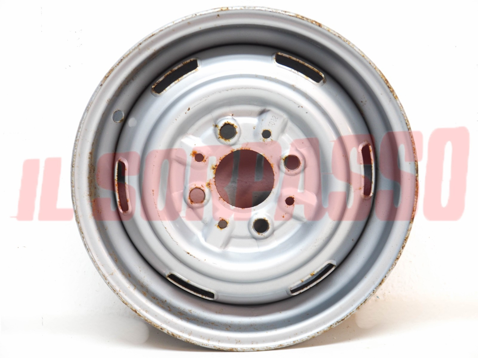 CERCHIO RUOTA FIAT 126 PERSONAL 4x12 ORIGINALE NOS