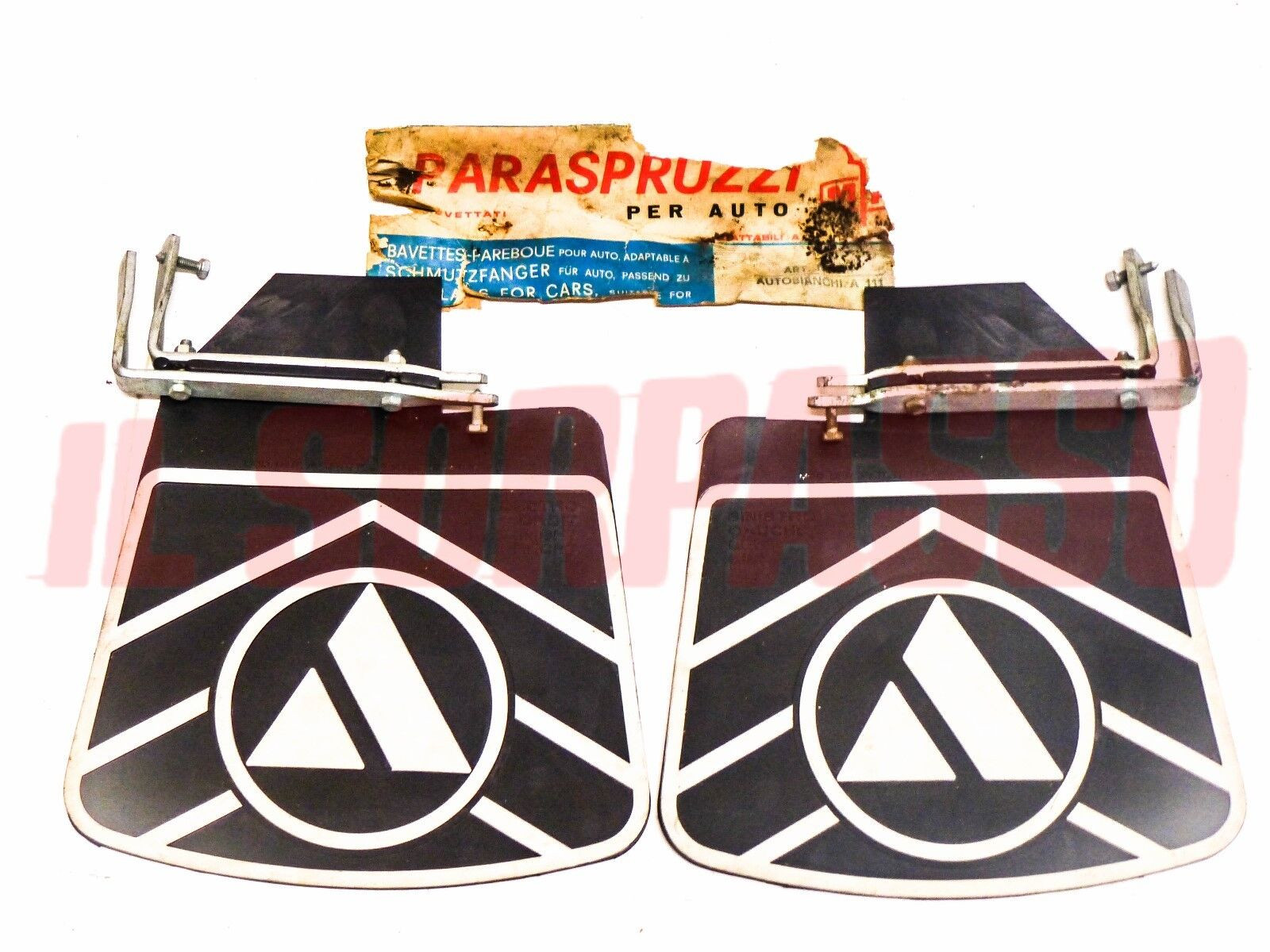 PARASPRUZZI PARAFANGHI POSTERIORI AUTOBIANCHI A111 ACCESSORI