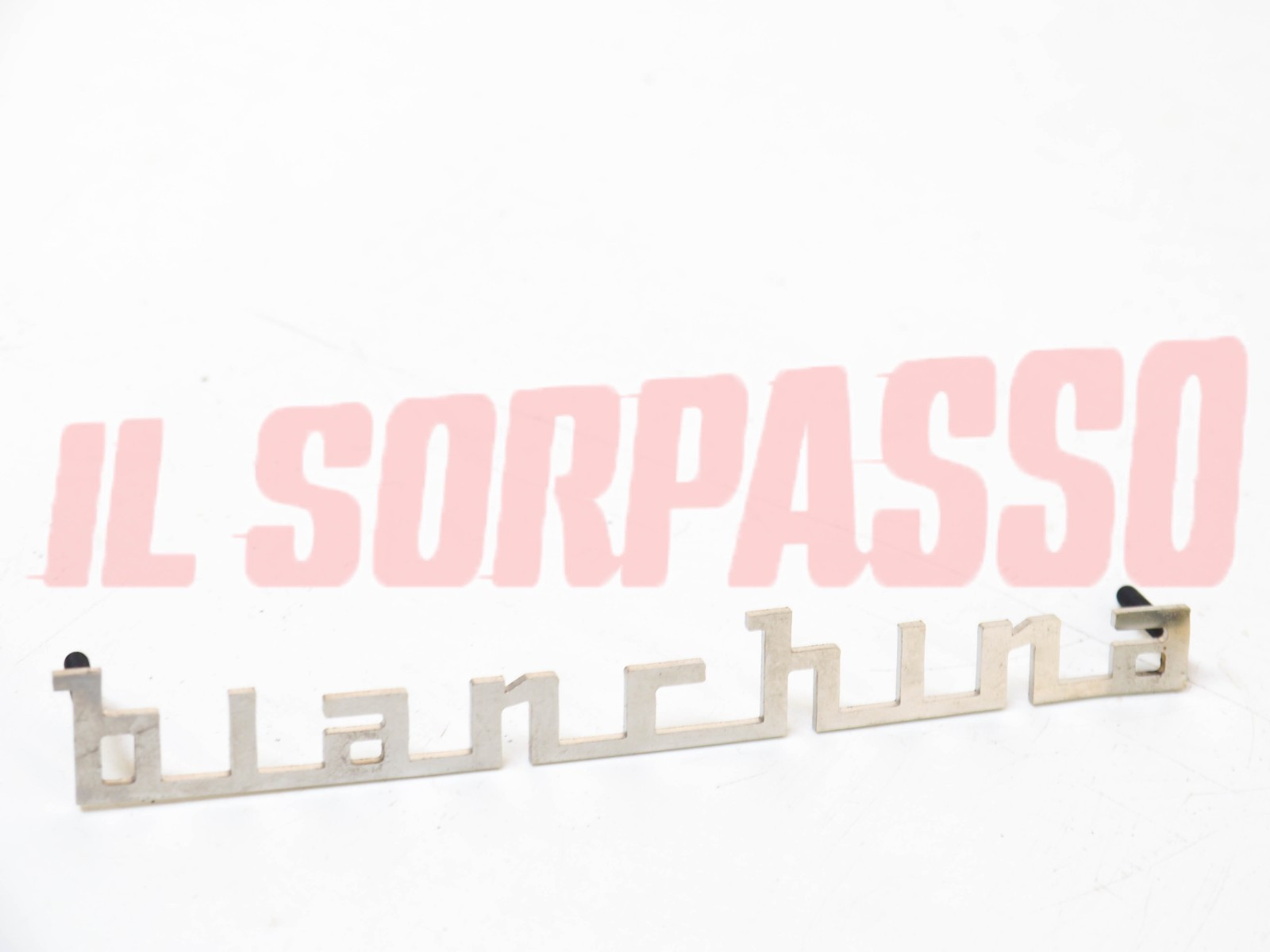 SCRITTA SIGLA AUTOBIANCHI BIANCHINA BERLINA CABRIO TRASFORMABILE PANORAMICA