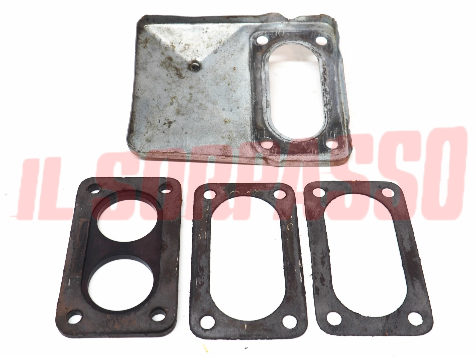 CARTER RIPARO CARBURATORE DOPPIO CORPO + GUARNIZIONI FIAT 1100 103 H ORIGINALE
