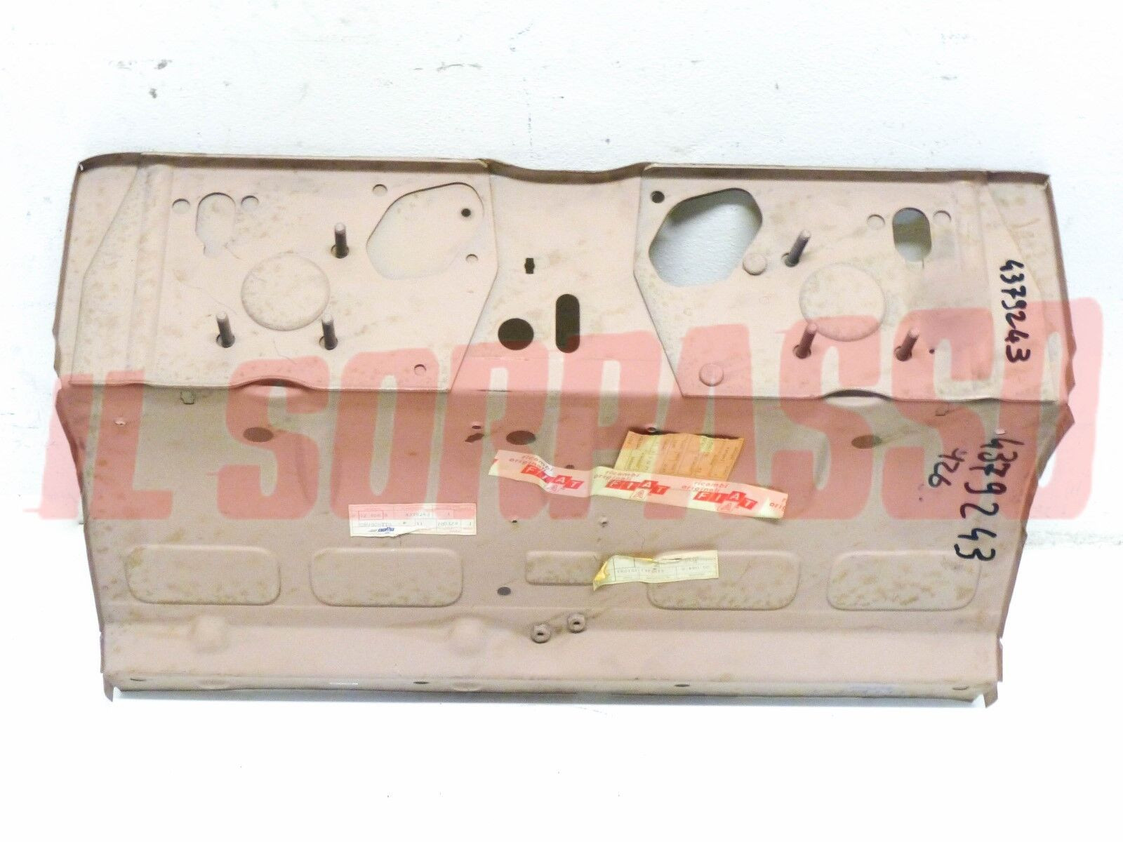 PARATIA INTERNA ATTACCO PEDALIERA FIAT 126 TUTTI TIPI ORIGINALE