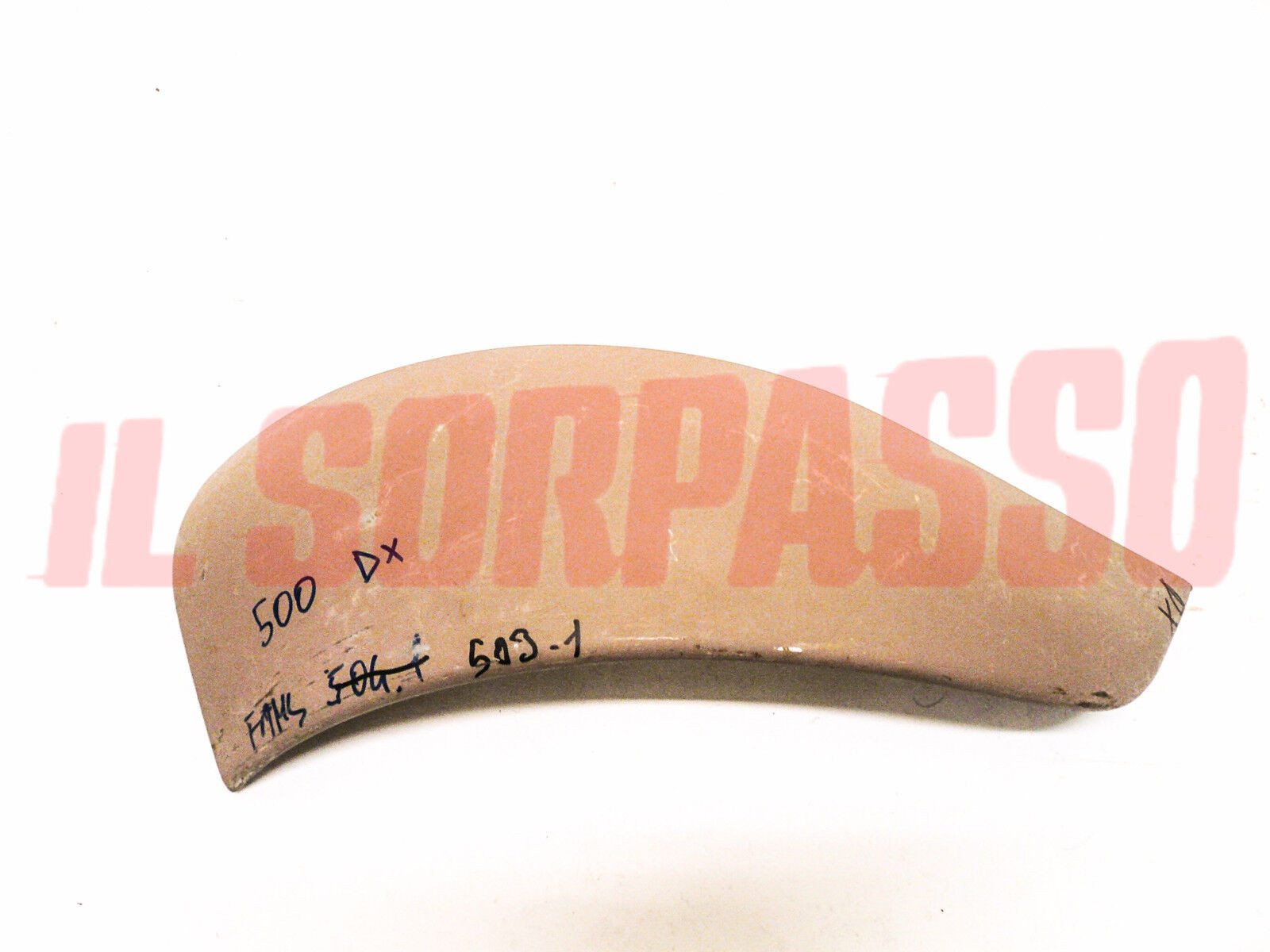 PASSARUOTA MEZZO PARAFANGO ANTERIORE DESTRO FIAT 500 F L R  ORIGINALE