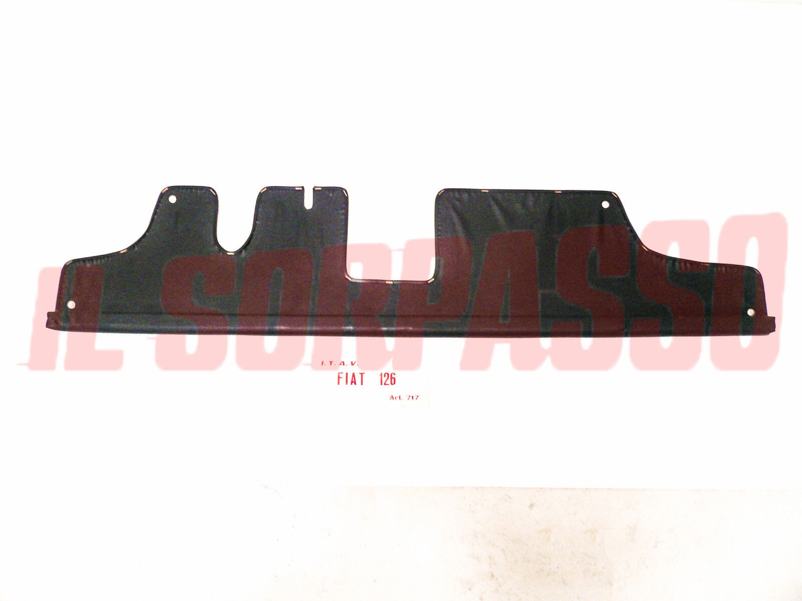 PIANETTO RIPIANO MENSOLA SOTTO CRUSCOTTO FIAT 126 PORTAOGGETTI ACCESSORIO