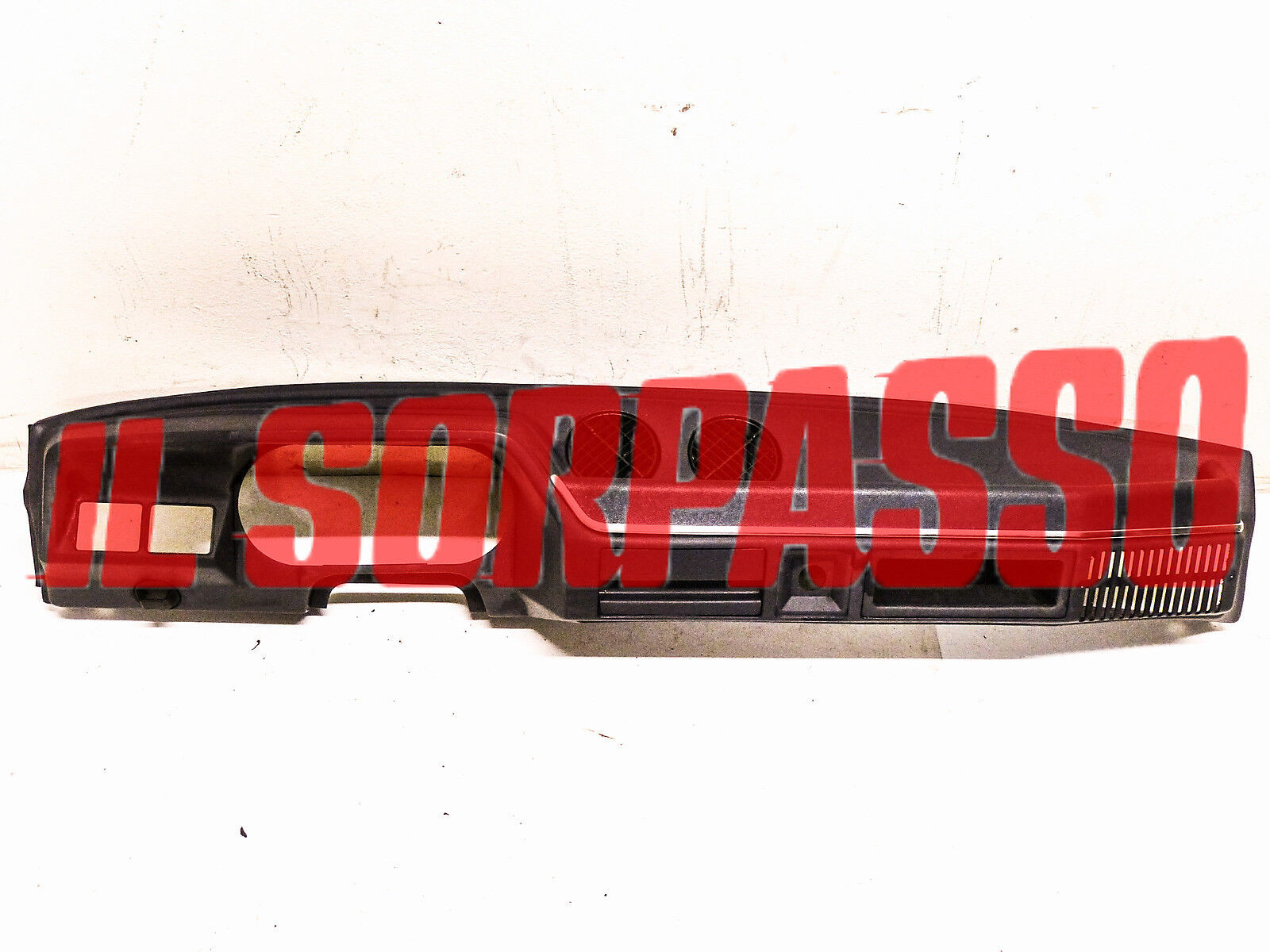 PLANCIA RIVESTIMENTO CRUSCOTTO CONTACHILOMETRI BLU FIAT 127 C CL SPORT ORIGINALE