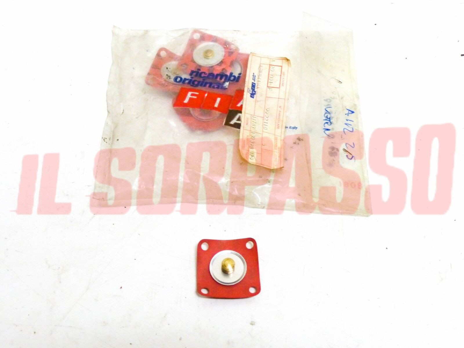 MEMBRANA DEPRESSORE CARBURATORE FIAT 128 - A112 ORIGINALE