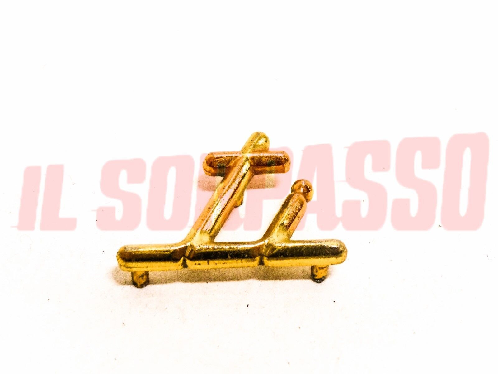 SCRITTA SIGLA COFANO POSTERIORE ALFA ROMEO GIULIETTA TI DORATA ORIGINALE