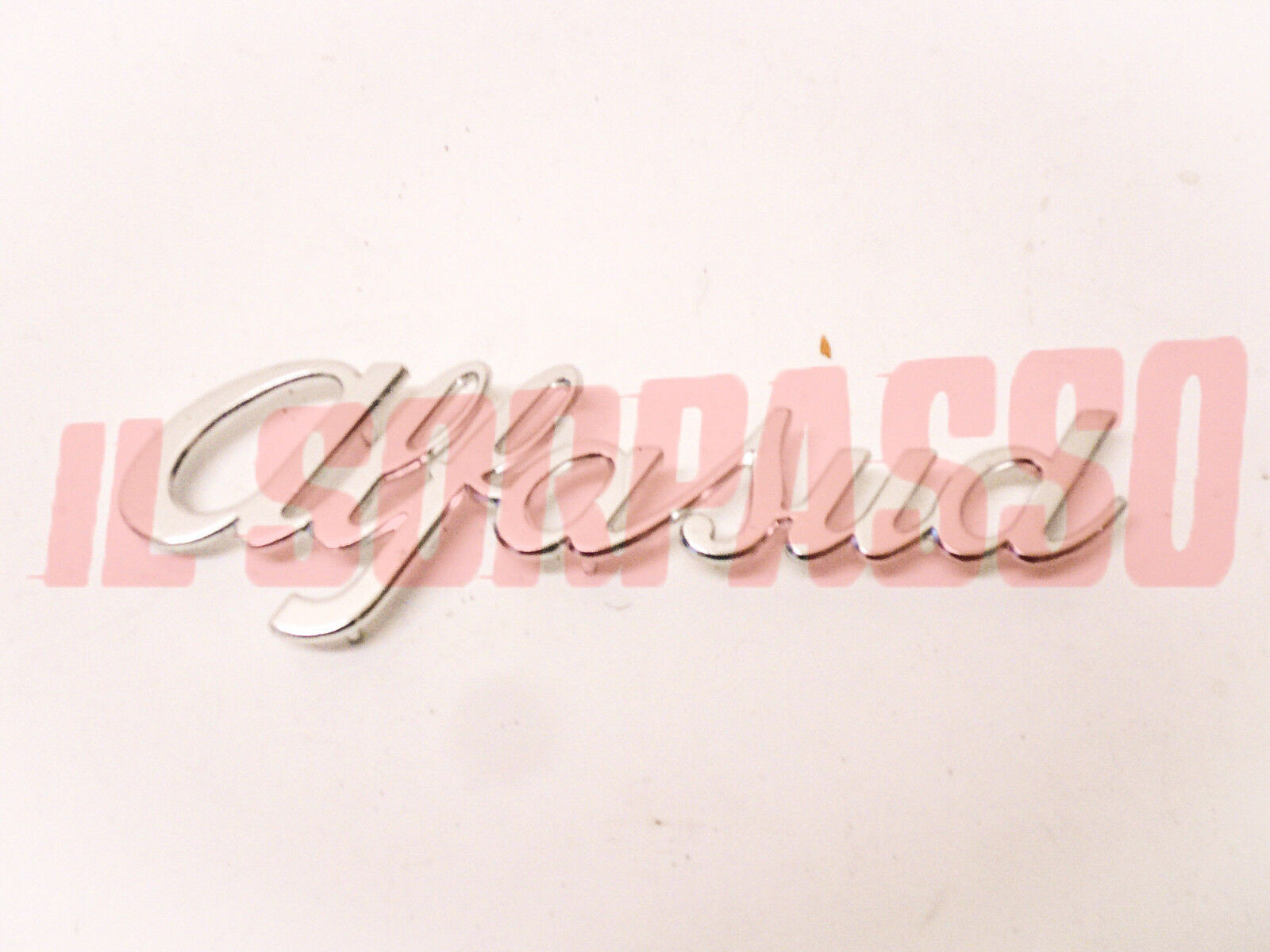 SCRITTA SIGLA COFANO POSTERIORE A.R ALFA SUD IN ALLUMINIO ORIGINALE