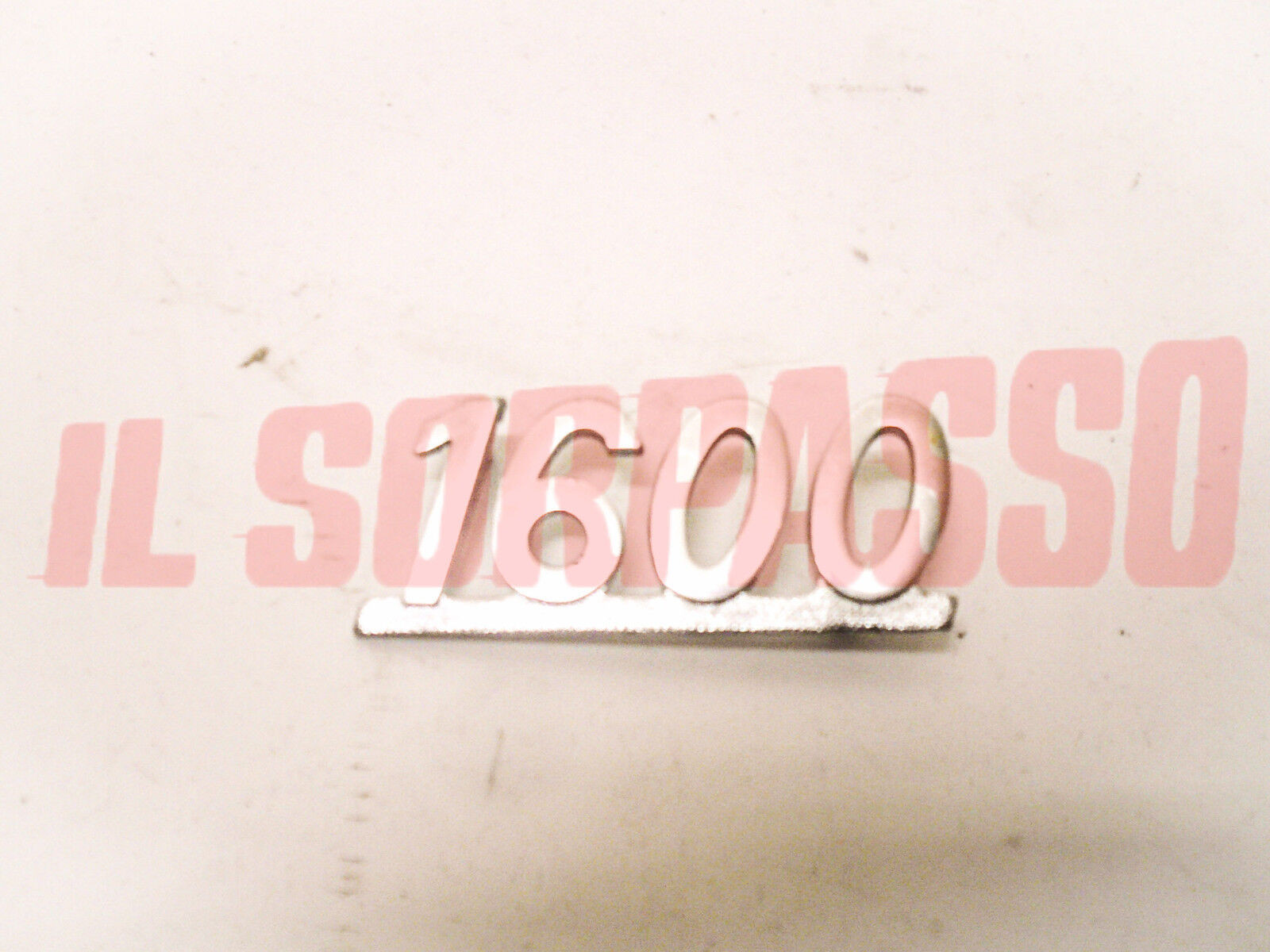 SCRITTA SIGLA RIVESTIMENTO POSTERIORE 1600 FIAT 124 SPORT COUPE BC ORIGINALE