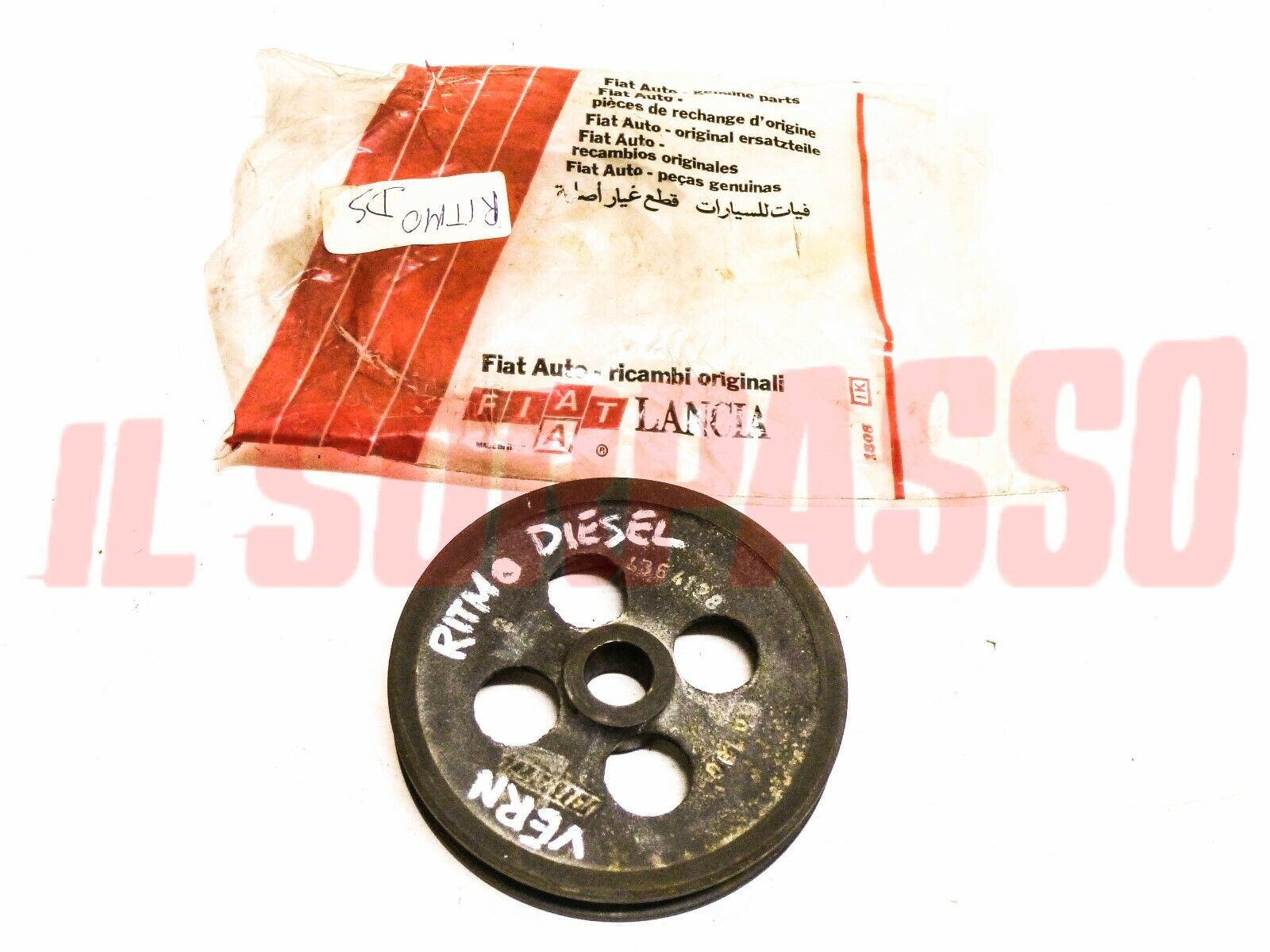 PULEGGIA POMPA ACQUA FIAT RITMO DIESEL ORIGINALE 