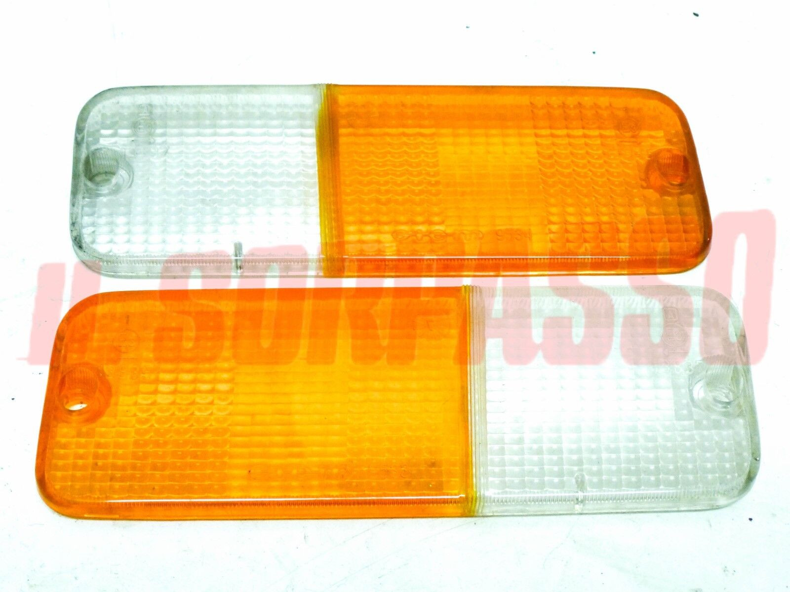 PLASTICHE FANALINI ANTERIORI FRECCE DESTRA SINISTRA FIAT 131 + ABARTH SIEM