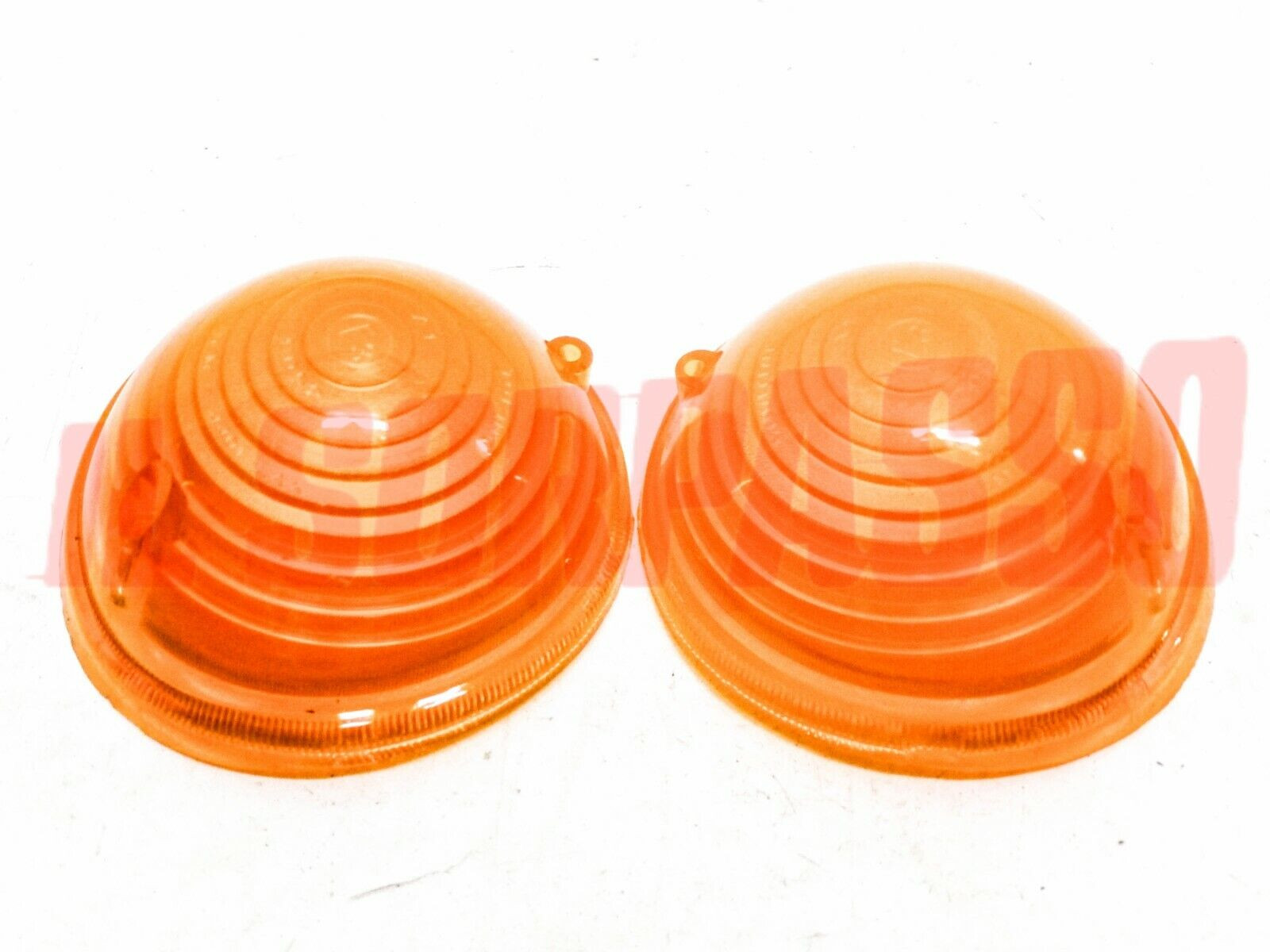 PLASTICHE FANALINI ANTERIORI ARANCIO FIAT 500 F L R ORIGINALI GIUNTINI