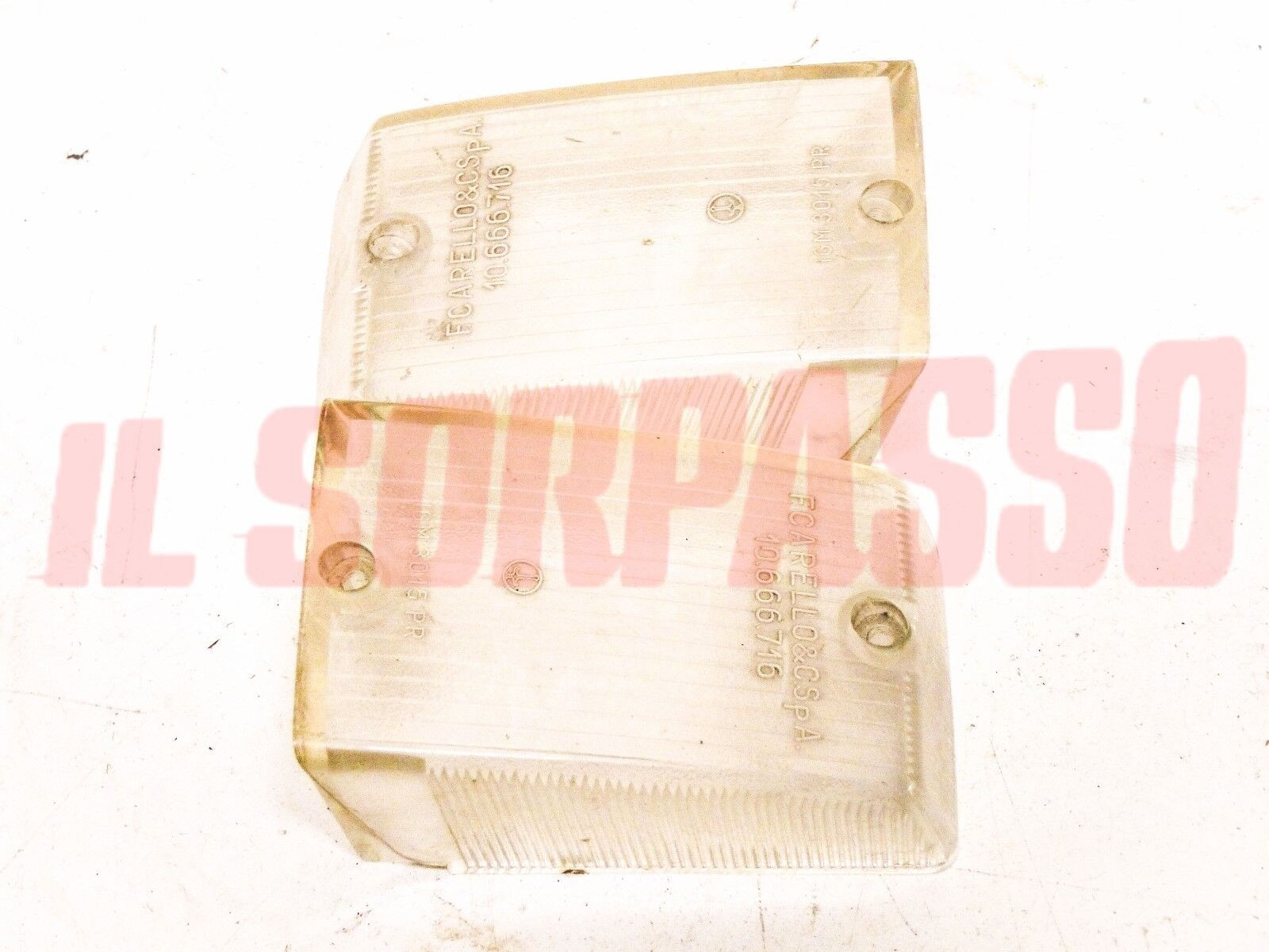 PLASTICHE FANALINI RETRO MARCIA INNOCENTI IM3 ORIGINALI CARELLO