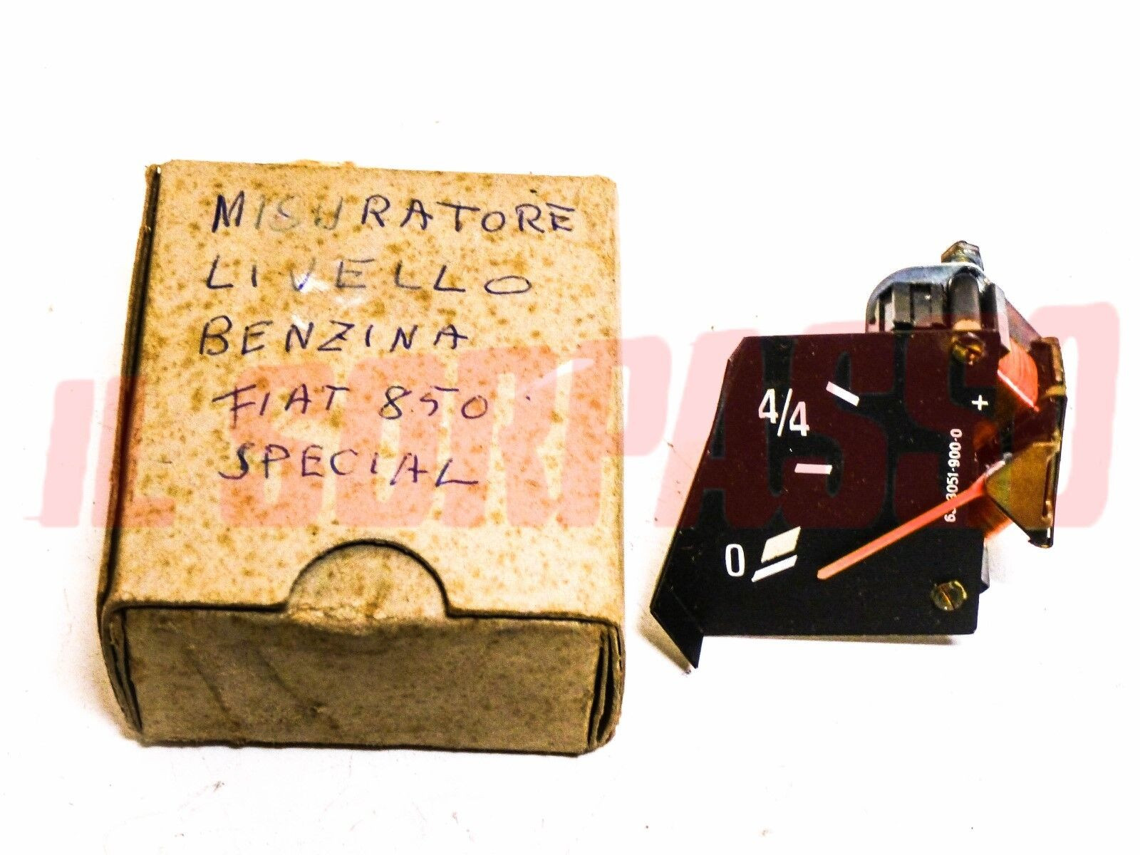 STRUMENTO INDICATORE BENZINA CRUSCOTTO FIAT 850 SPECIAL ORIGINALE