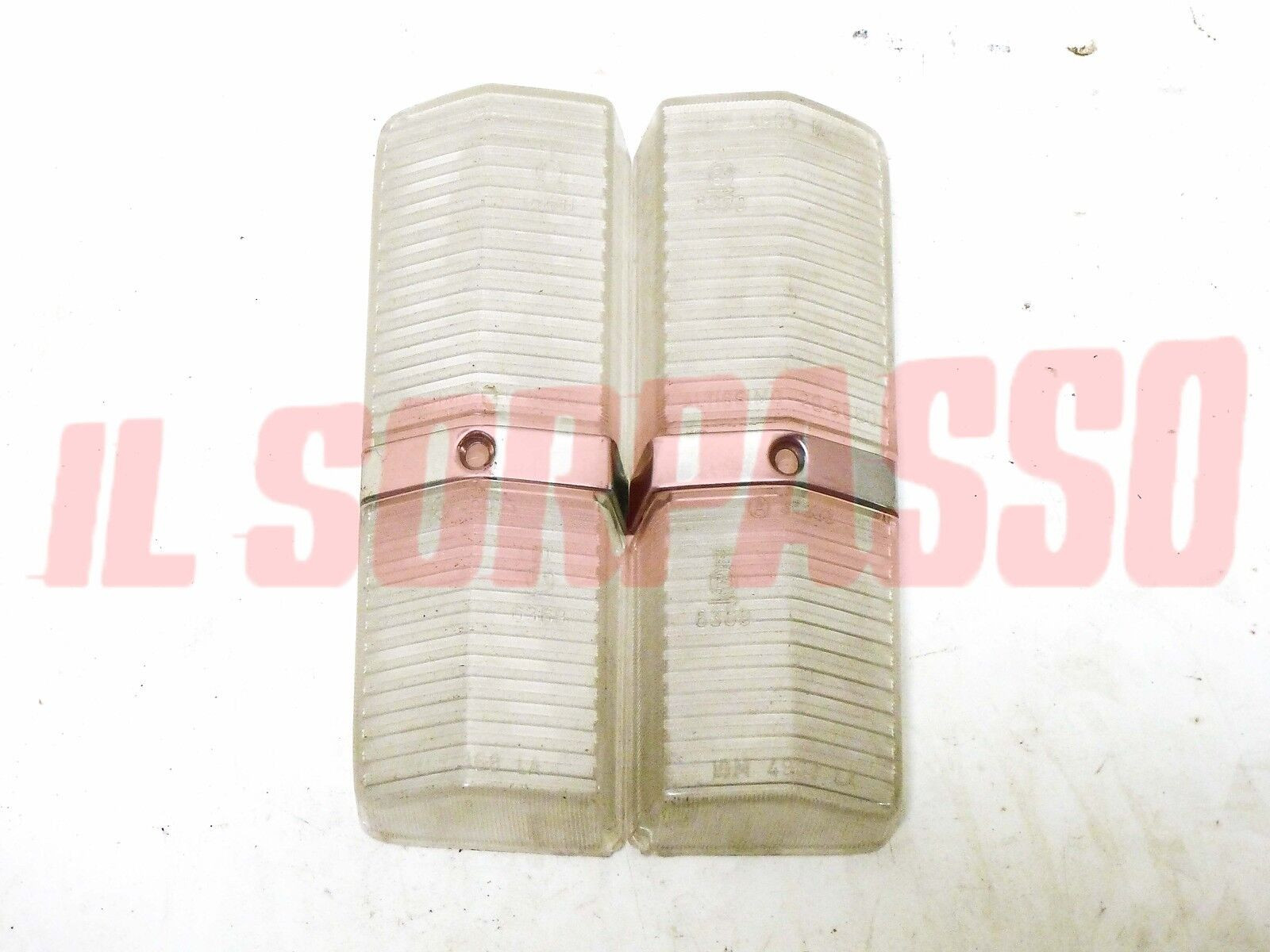 PLASTICHE FANALINI ANTERIORI FRECCE DESTRO SINISTRO FIAT 125 BERLINA ALTISSIMO