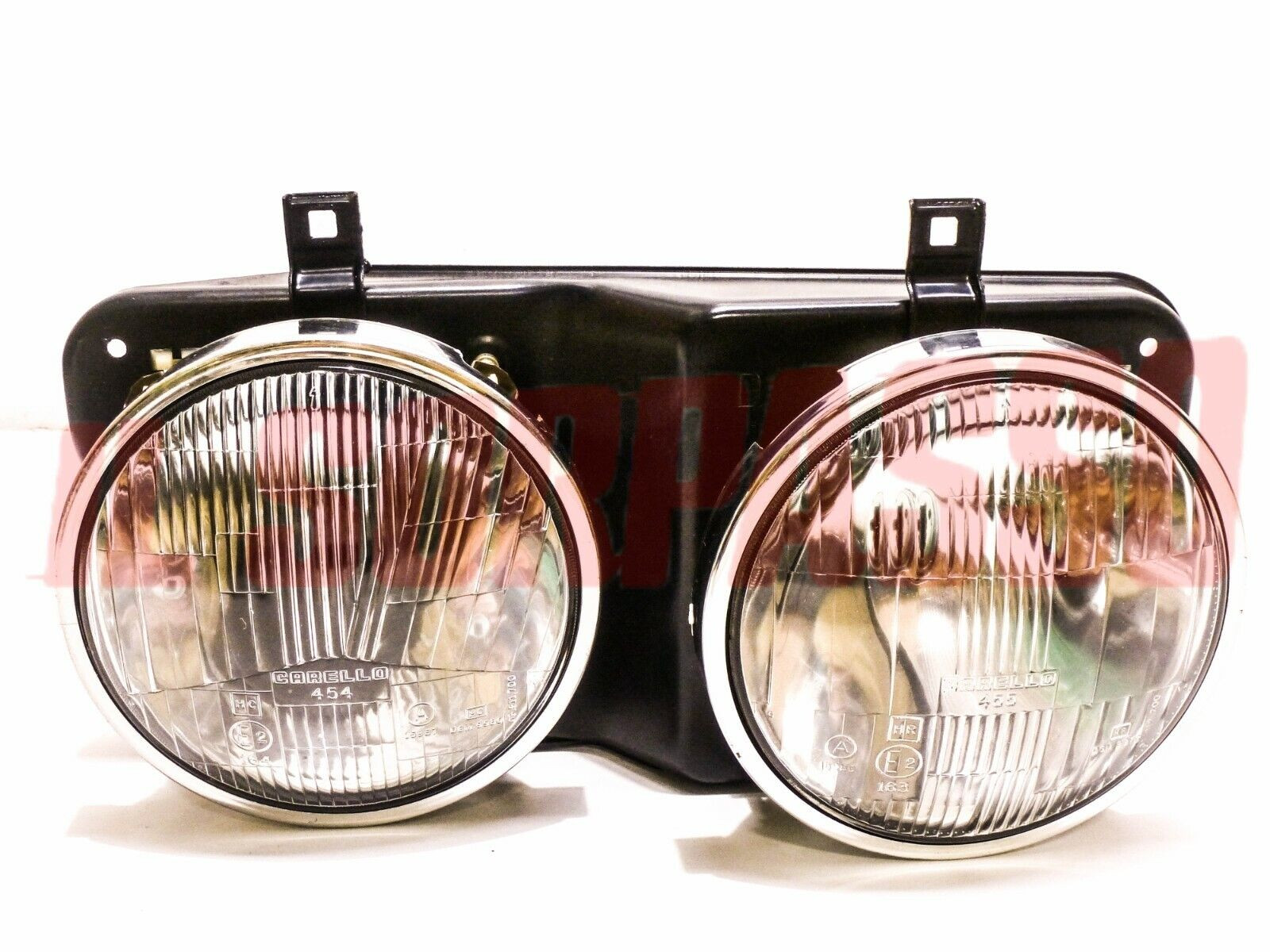 GRUPPI OTTICI FANALI + SEDE FARO DESTRA FIAT 132 GLS 1600 2000 DAL 1977 CARELLO