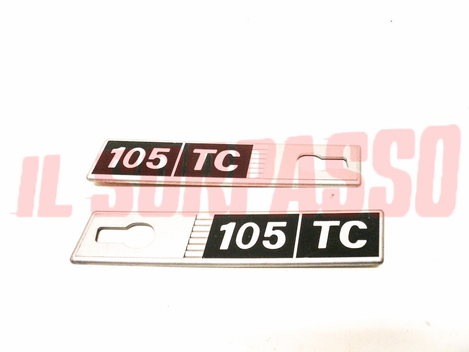 SCRITTA SIGLA PARAFANGO ANTERIORE DESTRO SINISTRO FIAT RITMO ABARTH 105 TC