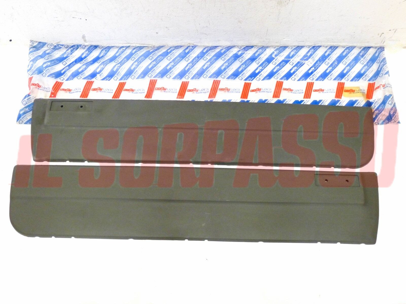 MODANATURA PORTA DESTRA SINISTRA FIAT 127 SPORT SUPER 3 SERIE GRIGIE ORIGINALI