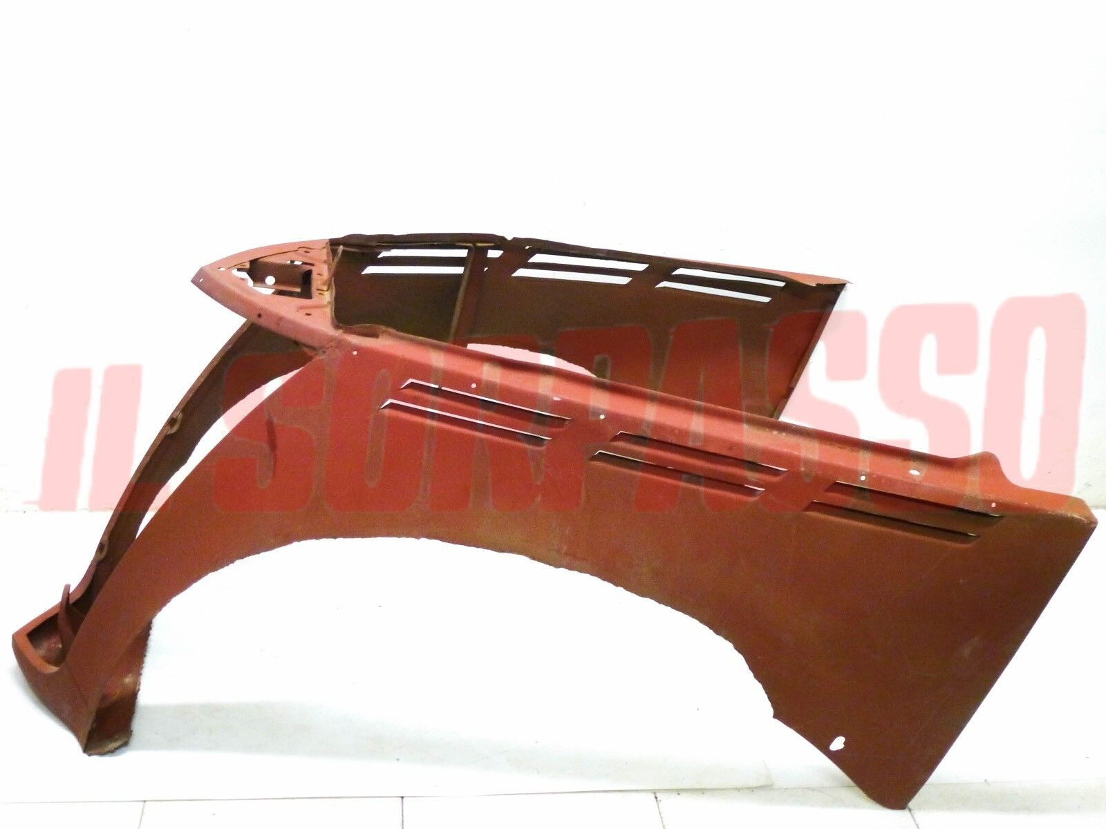 RIVESTIMENTO ANTERIORE FRONTALE CALANDRA FIAT 1100 A B E MUSONE ORIGINALE
