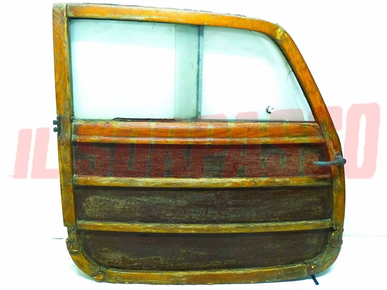 PORTA DESTRA VETRI MANIGLIE FIAT TOPOLINO 500 C GIARDINIERA BELVEDERE LEGNO