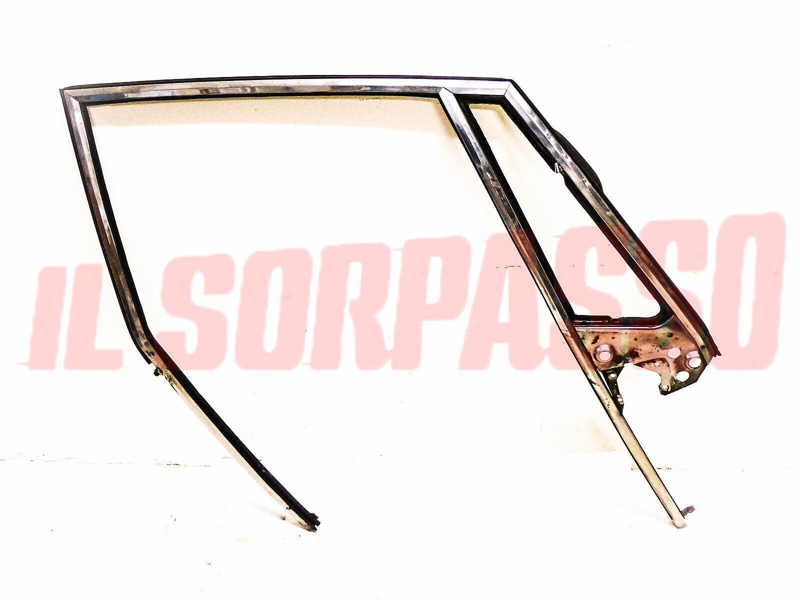 TELAIO CORNICE DEFLETTORE PORTA DESTRA FIAT DINO COUPE 2400 ORIGINAL RIGHT DOOR