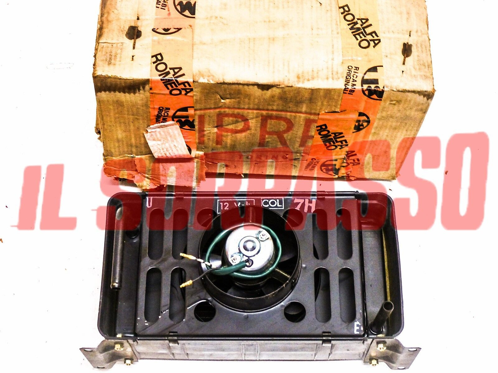 RADIATORE + GRUPPO RISCALDAMENTO ALFA ROMEO F12 FURGONE ORIGINALE