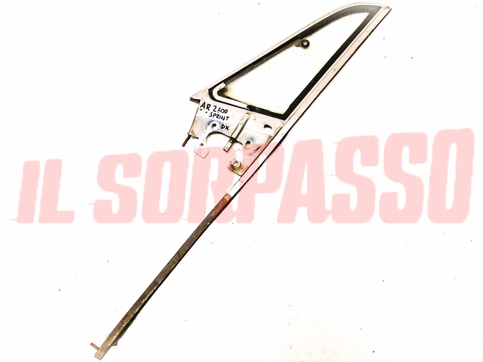 TELAIO DEFLETTORE VETRO GUARNIZIONE  PORTA SINISTRA ALFA ROMEO 2000 2600 SPRINT