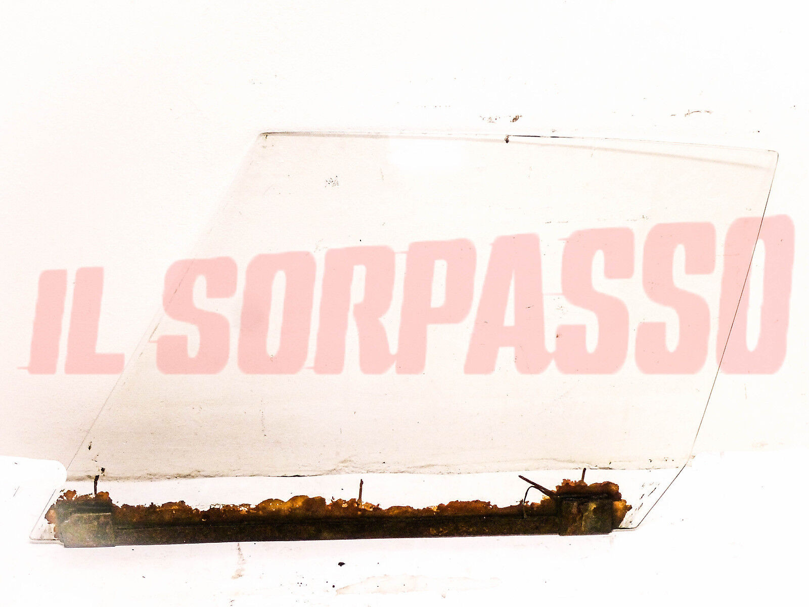 VETRO SCENDENTE PORTA SINISTRA FIAT DINO COUPE 2000 ORIGINALE LEFT GLASS