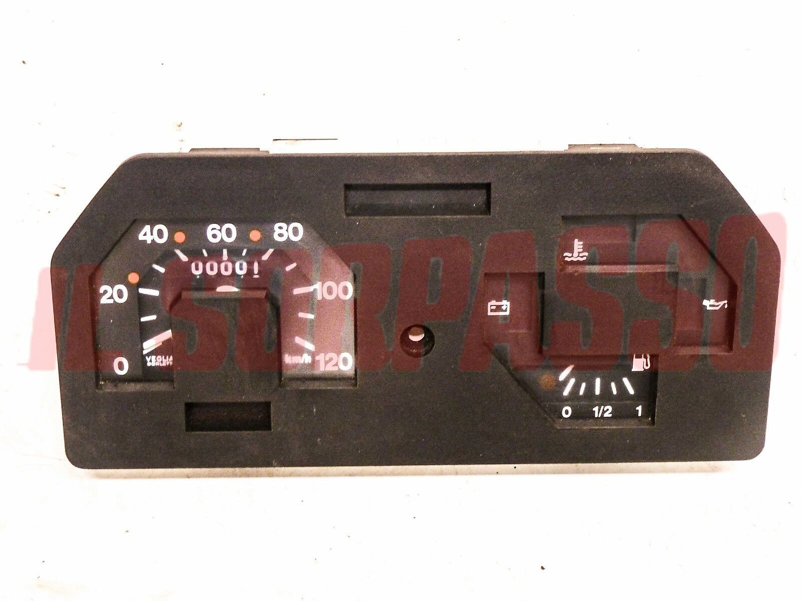 STRUMENTO CONTACHILOMETRI CRUSCOTTO FIAT 900 E PULMINO FURGONE PANORAMA CORIASCO