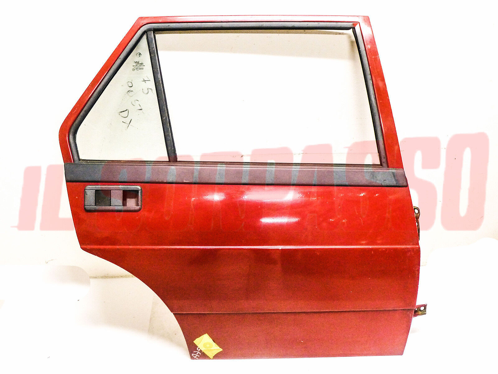 PORTA POSTERIORE DESTRA ALFA ROMEO 75 VETRO MANIGLIA MACCHINETTA PROFILO