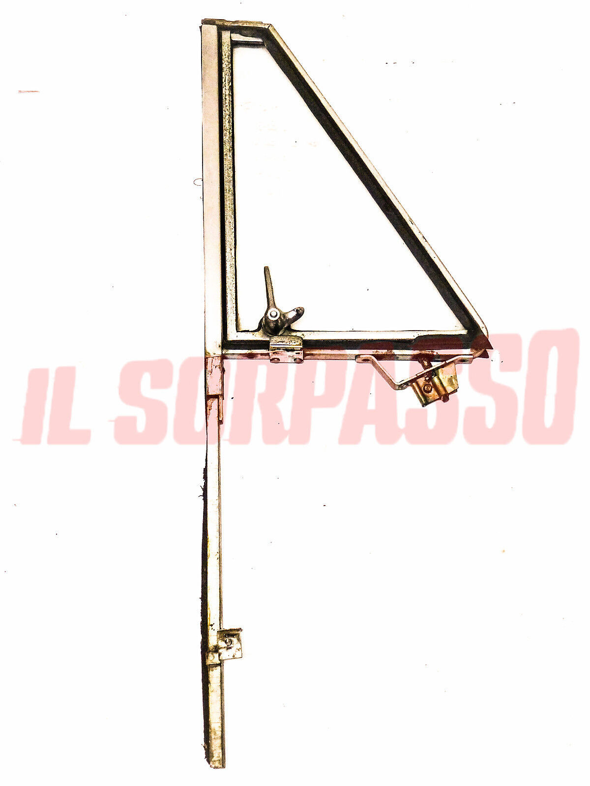 TELAIO VETRO DEFLETTORE PORTA POST DESTRA FIAT 1500 L 1800 2100 2300 BERLINA