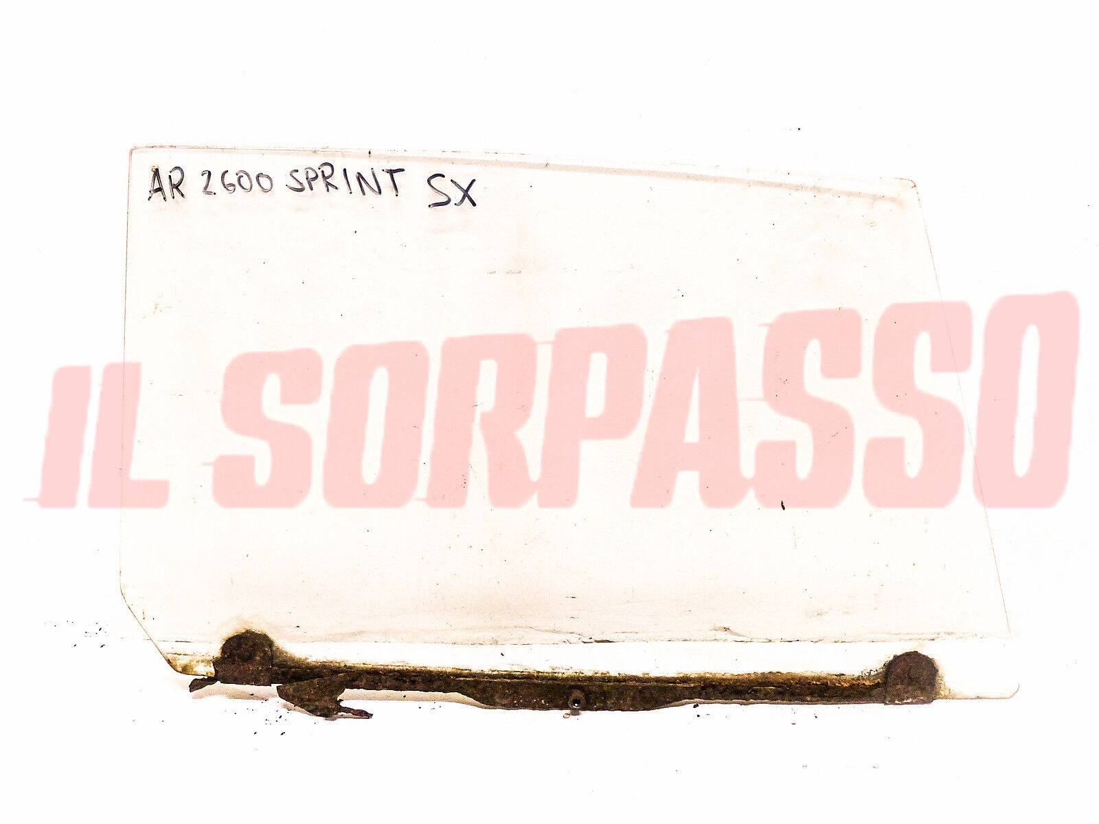 VETRO SCENDENTE PORTA SINISTRA ALFA ROMEO 2000 2600 SPRINT ORIGINALE