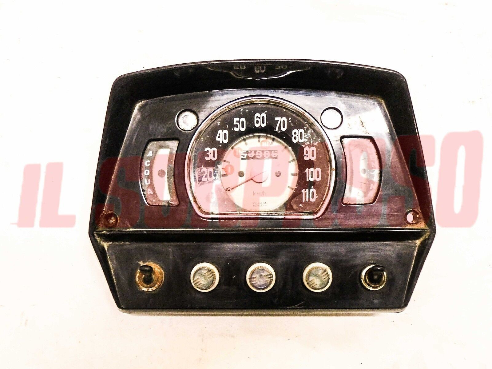 STRUMENTO CONTACHILOMETRI CRUSCOTTO FIAT 600 T  FAMILIARE PULMINO USATO