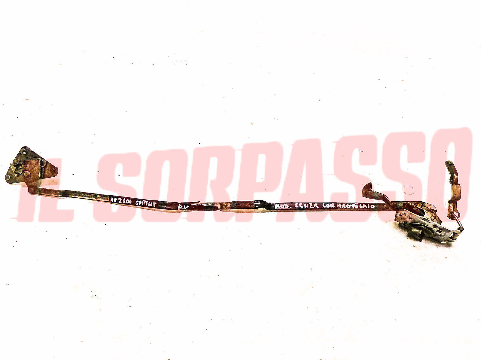 SERRATURA RINVIO PORTA SINISTRA ALFA ROMEO 2000 2600 SPRINT CON CONTROTELAIO